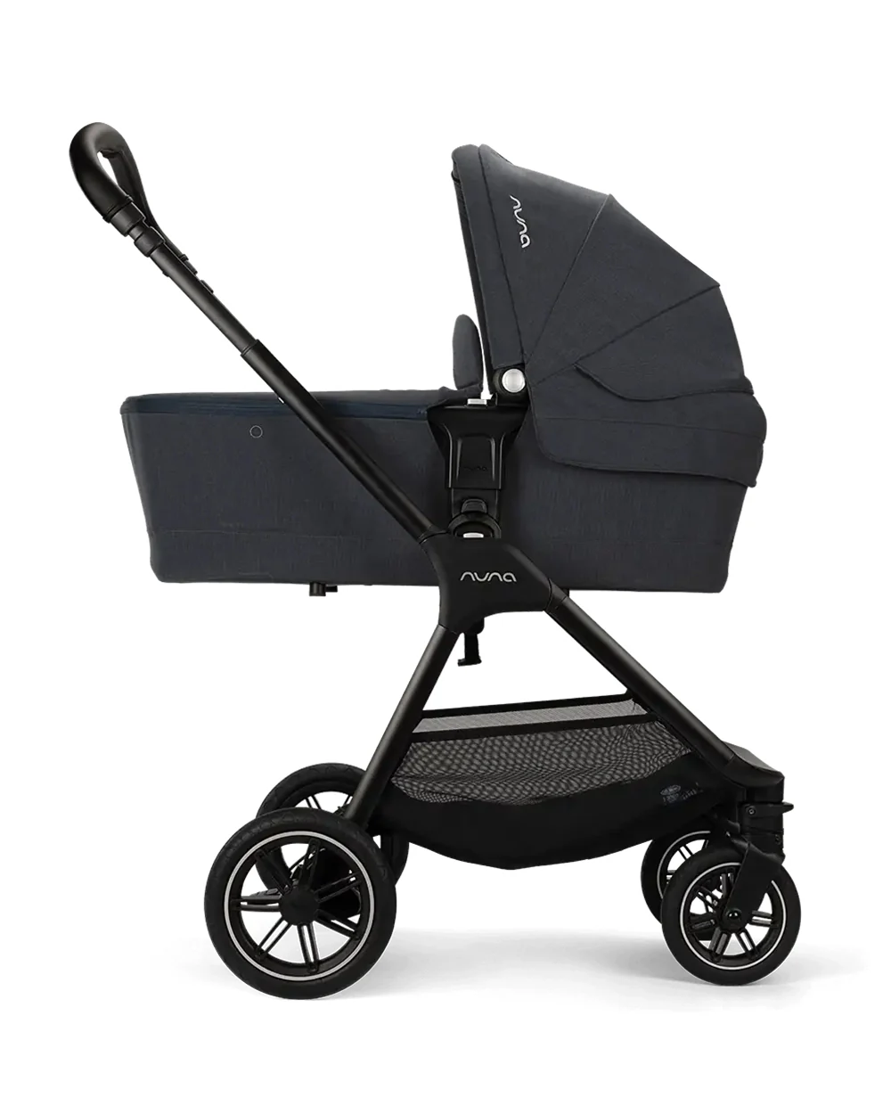 Nuna TRIV Next Baby Stroller-With Cup Holder-One Hand Fold-Includes Rain Cover & Post Adaptors-2 Years Warranty-Pram for 0 to 4Y (Upto 22Kg)-Ocean - Image 7