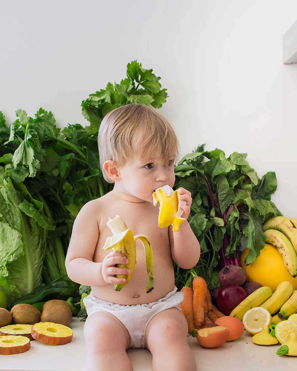 Oli & Carol Ana Banana-Natural Rubber Teether-Soft & Flexible-0M+ - Image 10