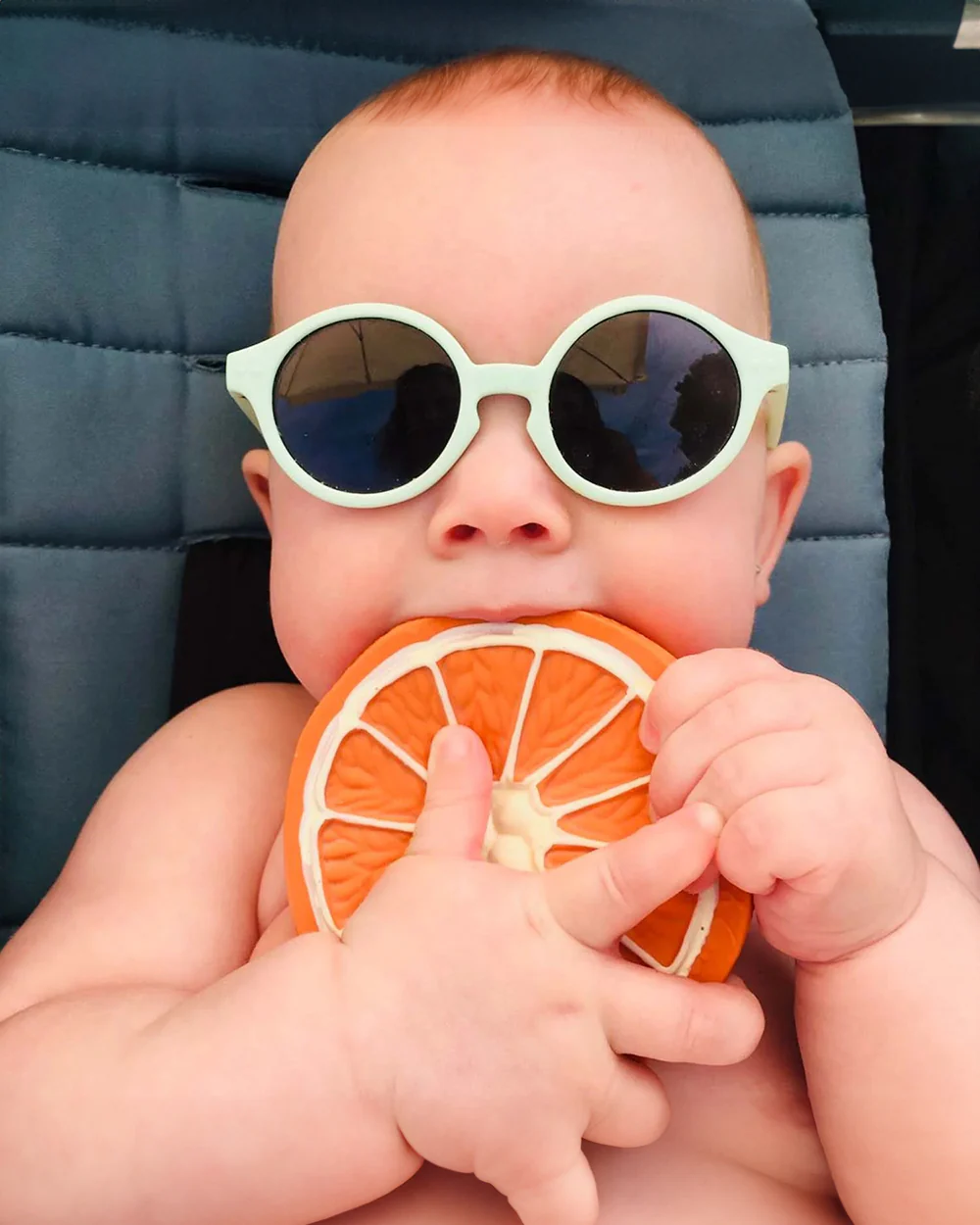 Oli & Carol Clementino The Orange-Natural Rubber Teether-Soft & Flexible-0M+ - Image 7