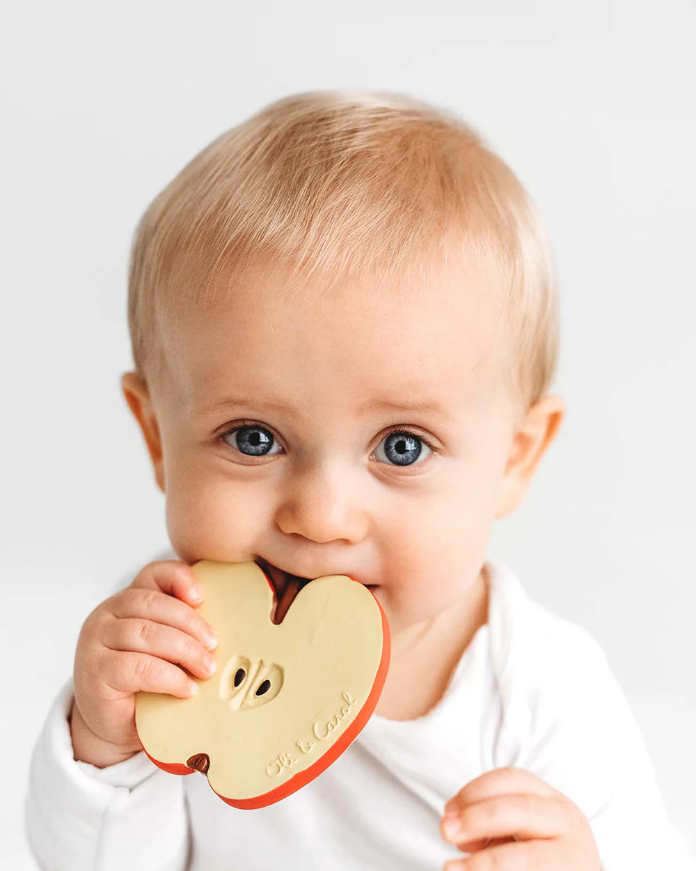 Oli & Carol Pepita The Apple-Natural Rubber Teether-Soft & Flexible-0M+ - Image 13