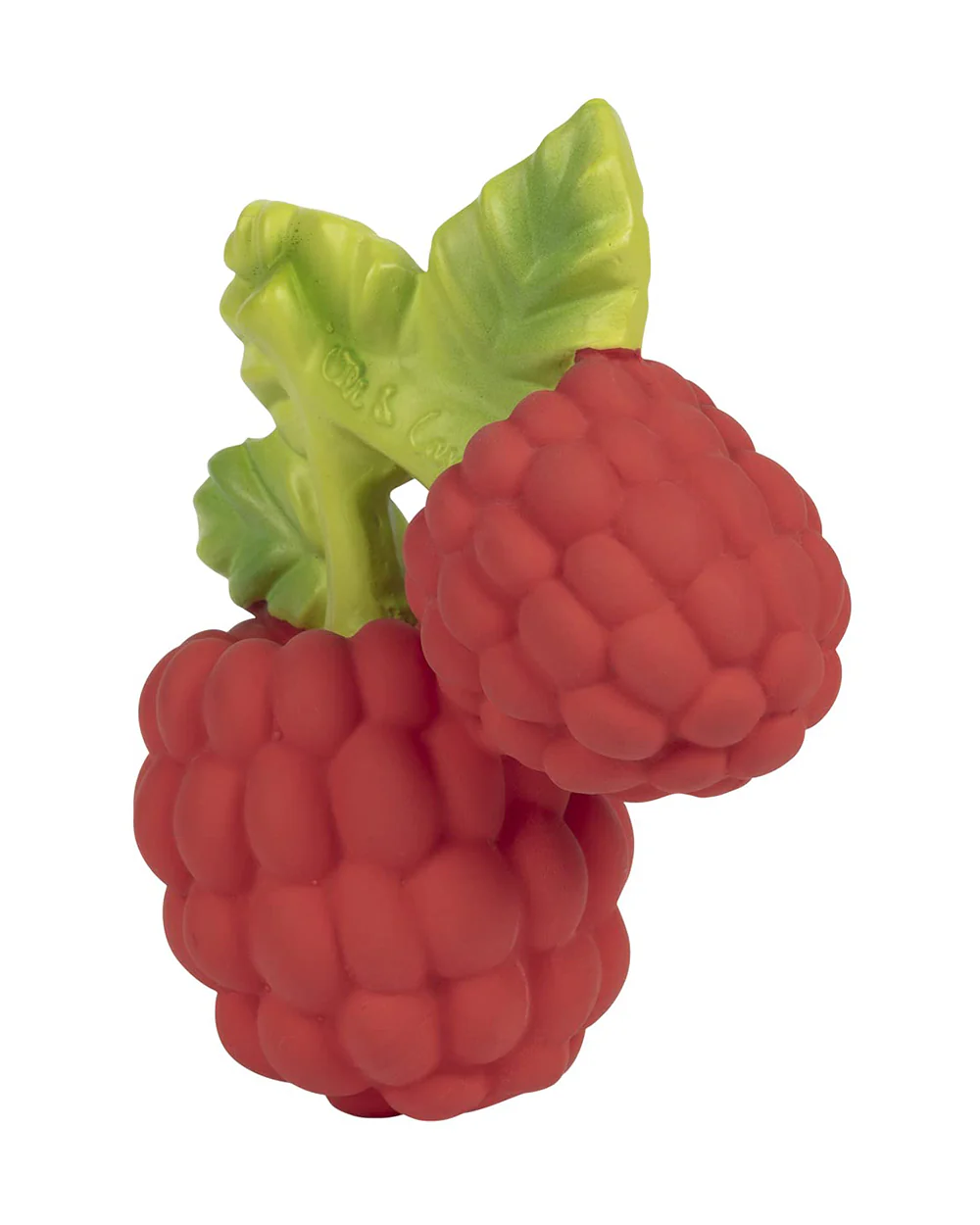 Oli & Carol Valery The Raspberry-Natural Rubber Teether-Soft & Flexible-0M+ - Image 2