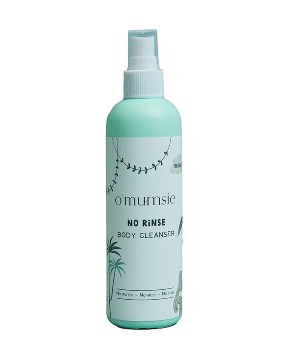 O'mumsie No-rinse Body Cleanser-Baby Body Wash-With Cucumber