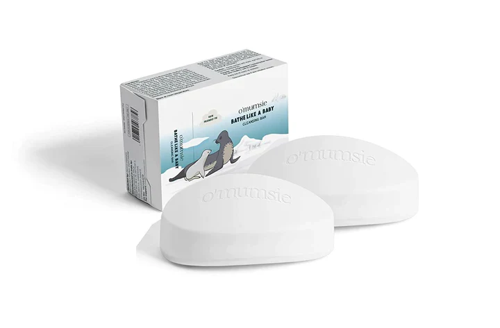 O'mumsie Nourishing Baby Soap Bar-With Shea Butter & Coconut Oil - Image 4
