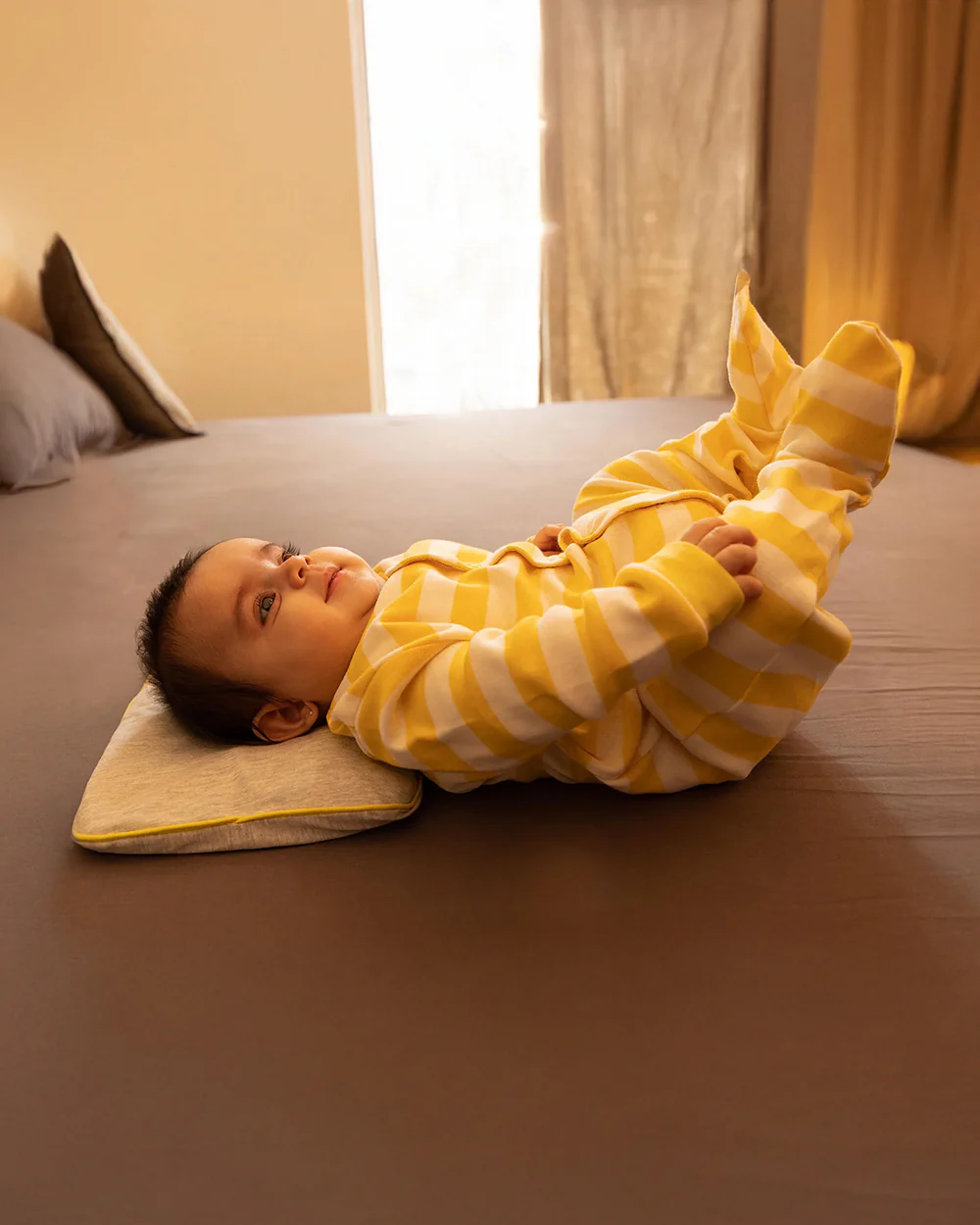 Omved Therapies Baby Mustard Pillow with Lavender-Supports Head Shaping-Removable & washable-Grey-For Infants - Image 33