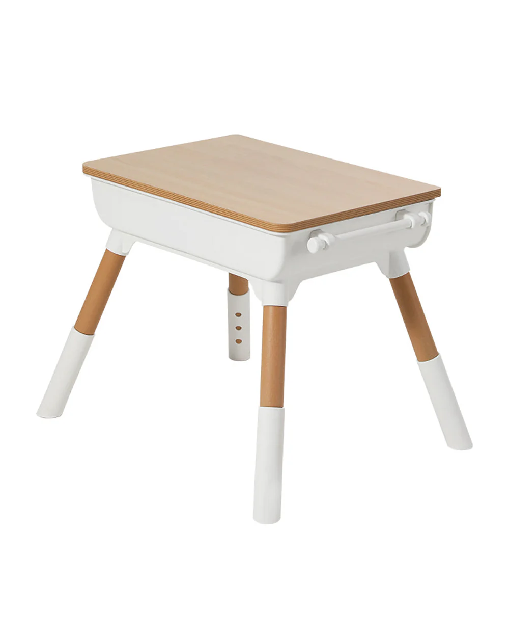 Oplus Multipurpose Study Table With Wooden Top-Includes 2 Pen Holder & 1 Chair-3 Adjustable Height Levels-Activity Centre & Table-12M+ - Image 5