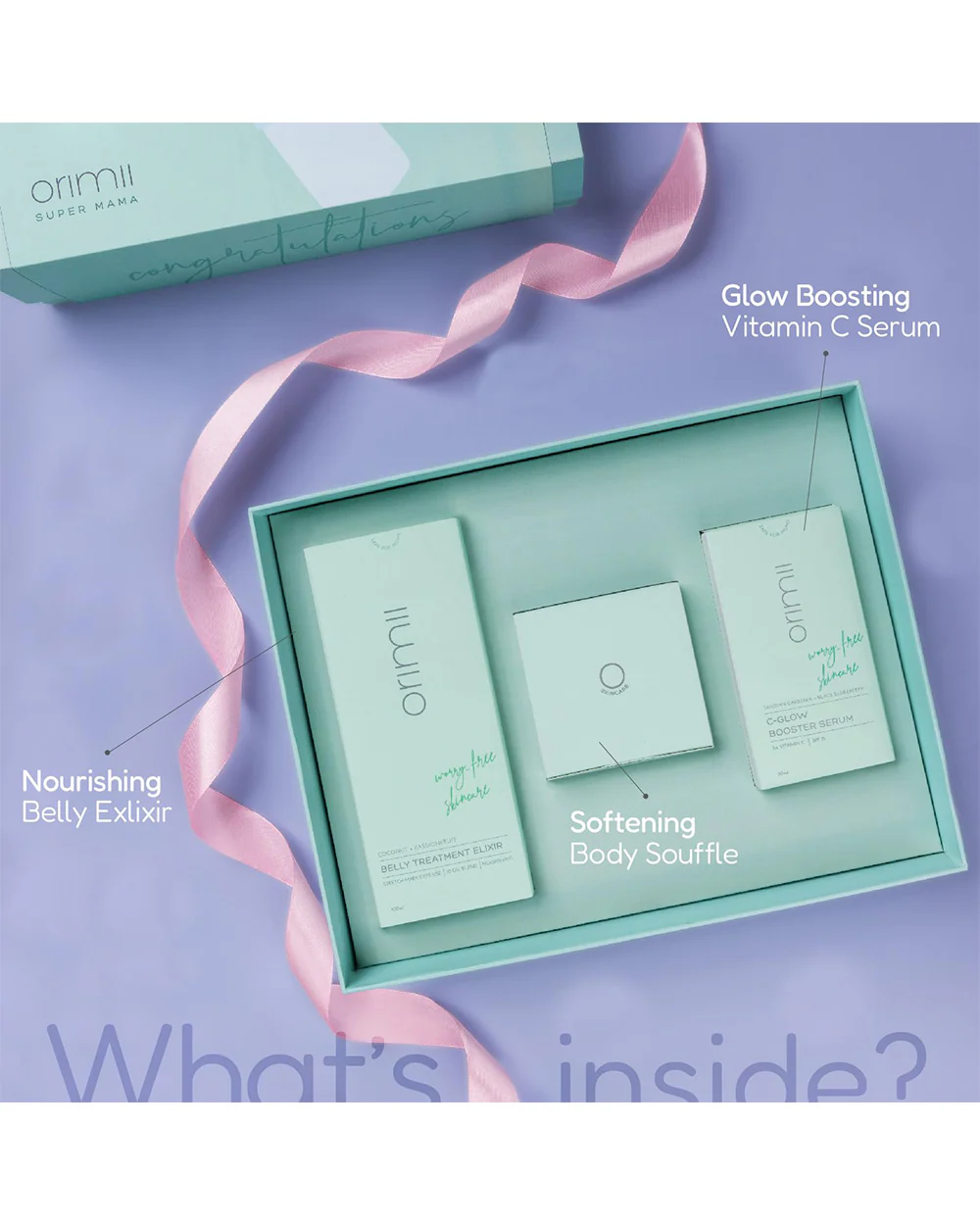 Orimii Biggest News On The Smallest One Gift Set-Pack Of 3-Gift For Baby Shower & Baby Birthday - Image 2