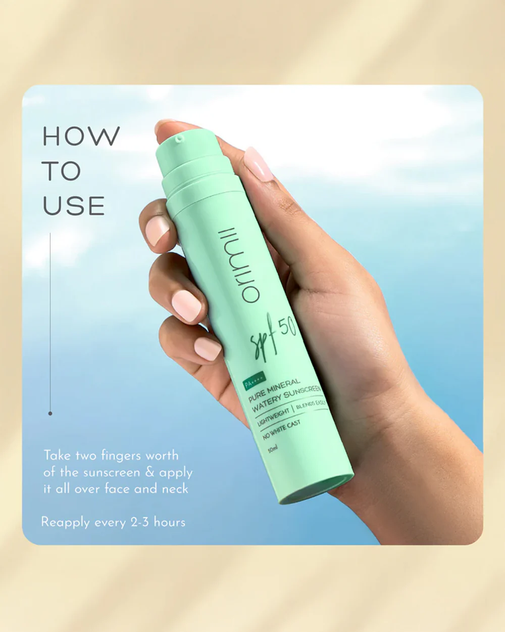 Orimii SPF 50+ Mineral Sunscreen-Protects Skin Barrier-Sun Protection & Reduces Pigmentation-Pregnancy & Breastfeeding Safe - Image 6