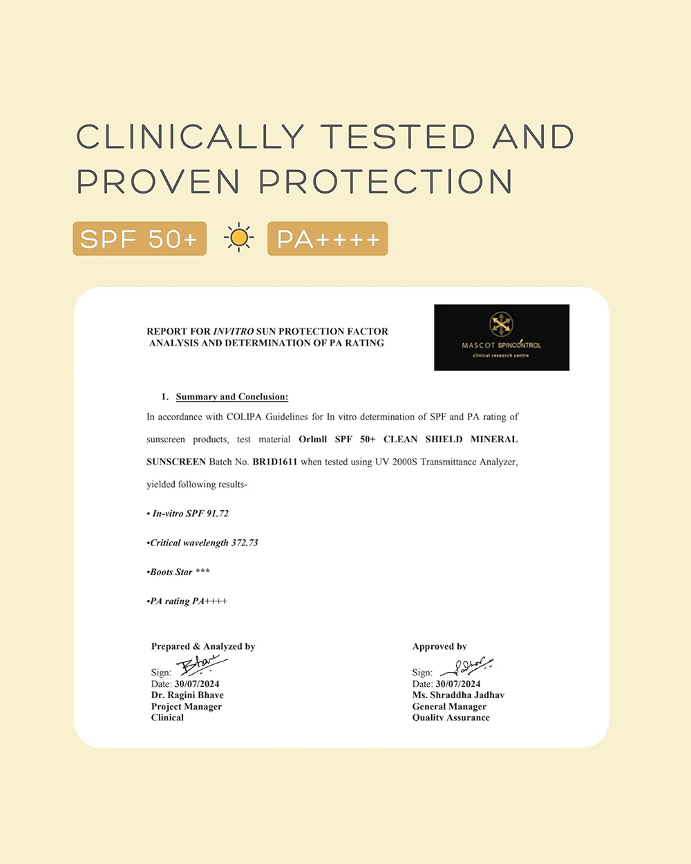 Orimii SPF 50+ PA++++ Mineral Sunscreen-Protects Skin Barrier-Reduces Pigmentation-Pregnancy & Breastfeeding Safe - Image 9