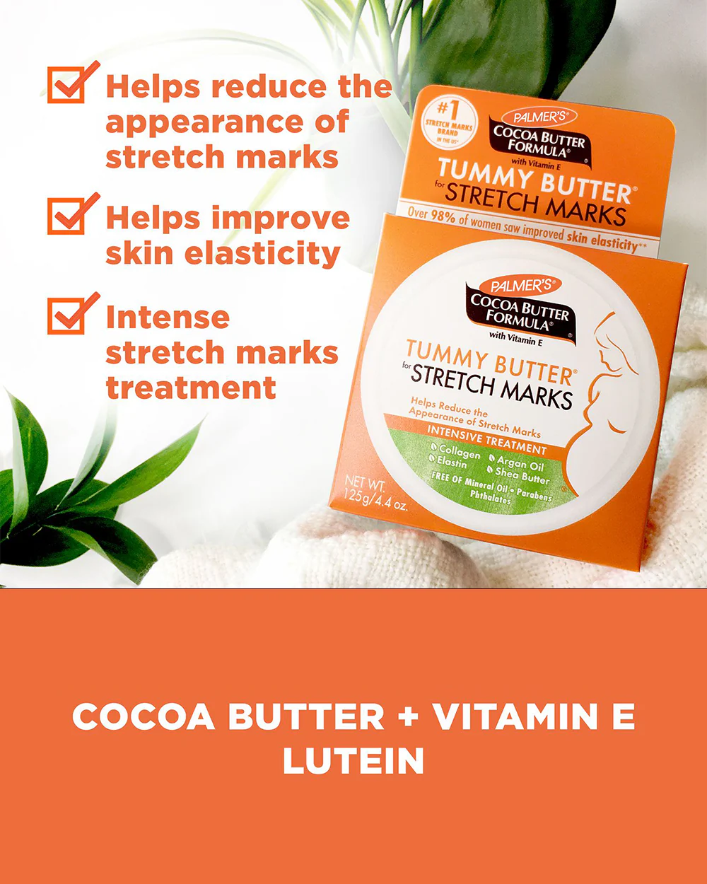 Palmer's Stretch Marks Cream-With Cocoa Butter For Tummy-Pregnancy & Breastfeeding Safe - Image 3