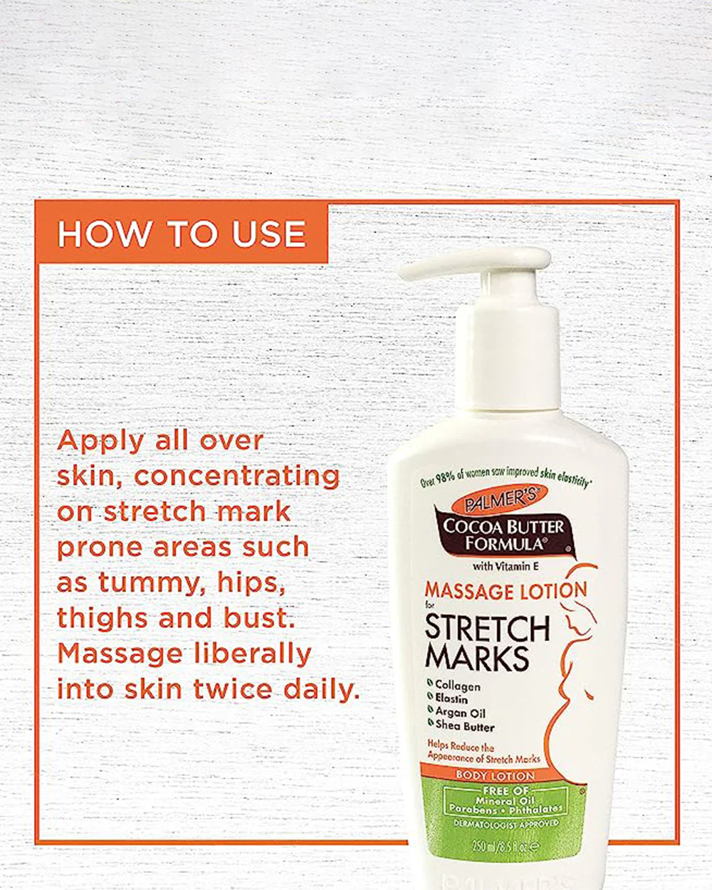 Palmer’s Stretch Marks Cream-Massage Body Lotion-With Cocoa Butter-Pregnancy & Breastfeeding Safe - Image 5