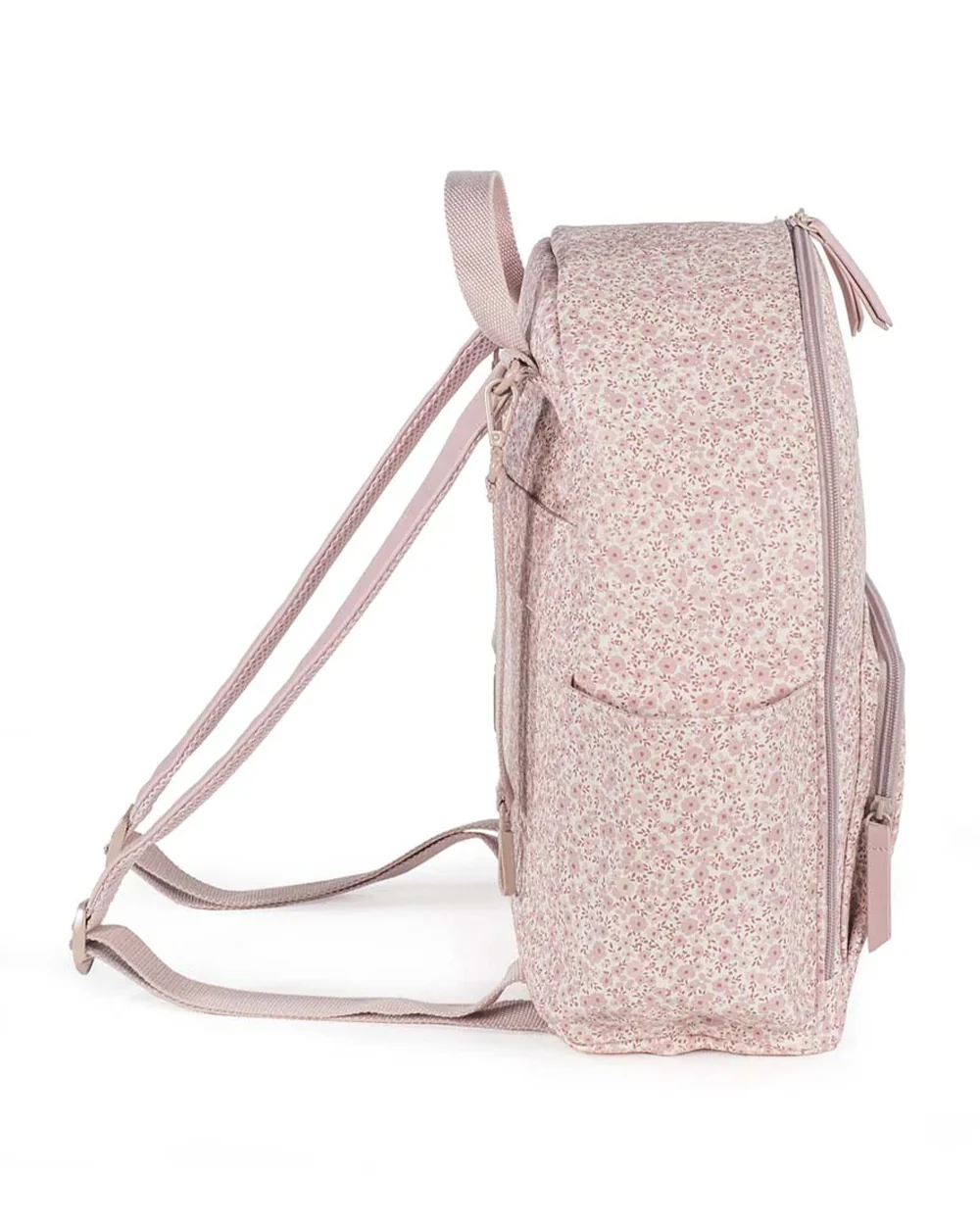 Pasito a Pasito Flower Mellow Diaper Backpack-With Changing Mat & Stroller Hooks-Rose Pink - Image 3