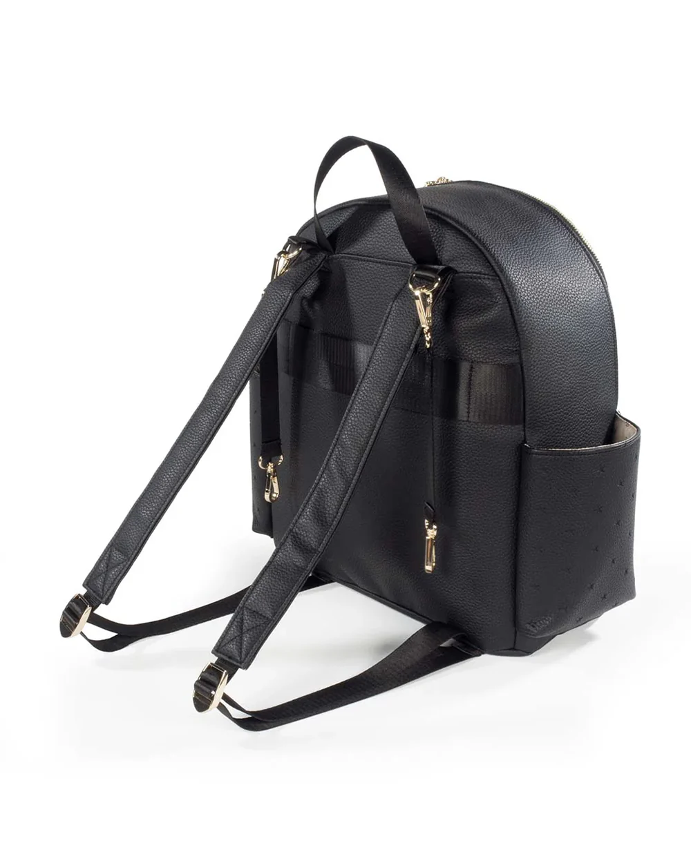Pasito a Pasito London Diaper Backpack-With Changing Mat & Stroller Hooks-Black - Image 3