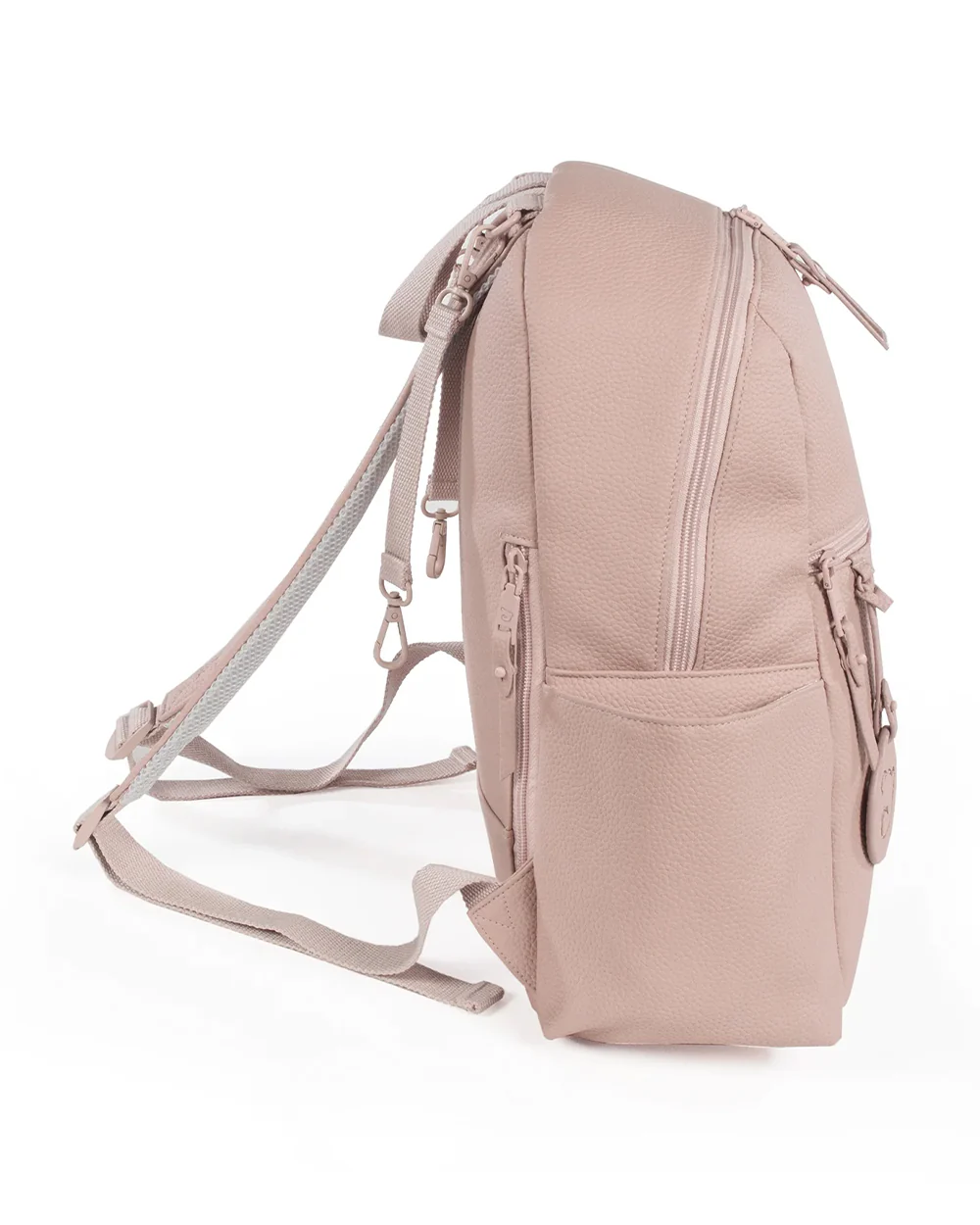 Pasito a Pasito Yummi Diaper Backpack-With Changing Mat & Stroller Hooks-Rose Pink - Image 3