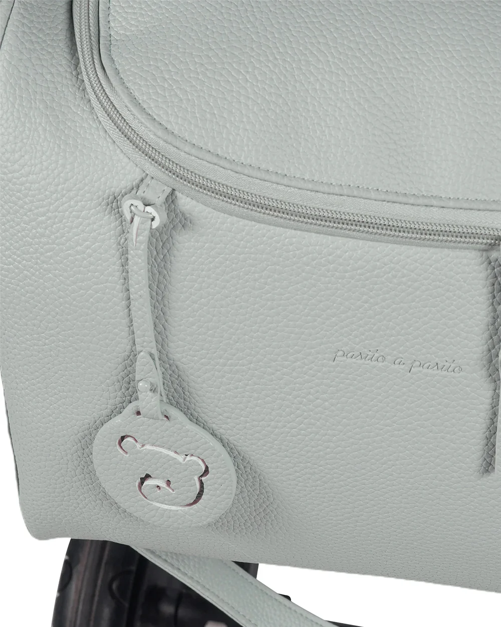 Pasito a Pasito Yummi Diaper Bag-With Changing Mat & Stroller Hooks-Mint Green - Image 12