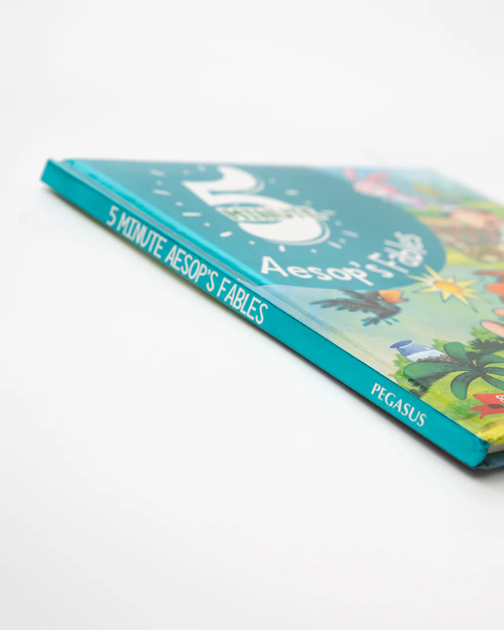 Pegasus Aesop’s Fables-5 Minute Story Book-72 Pages of Illustrated Moral Tales-Learning & Educational Toys-24M+ - Image 4
