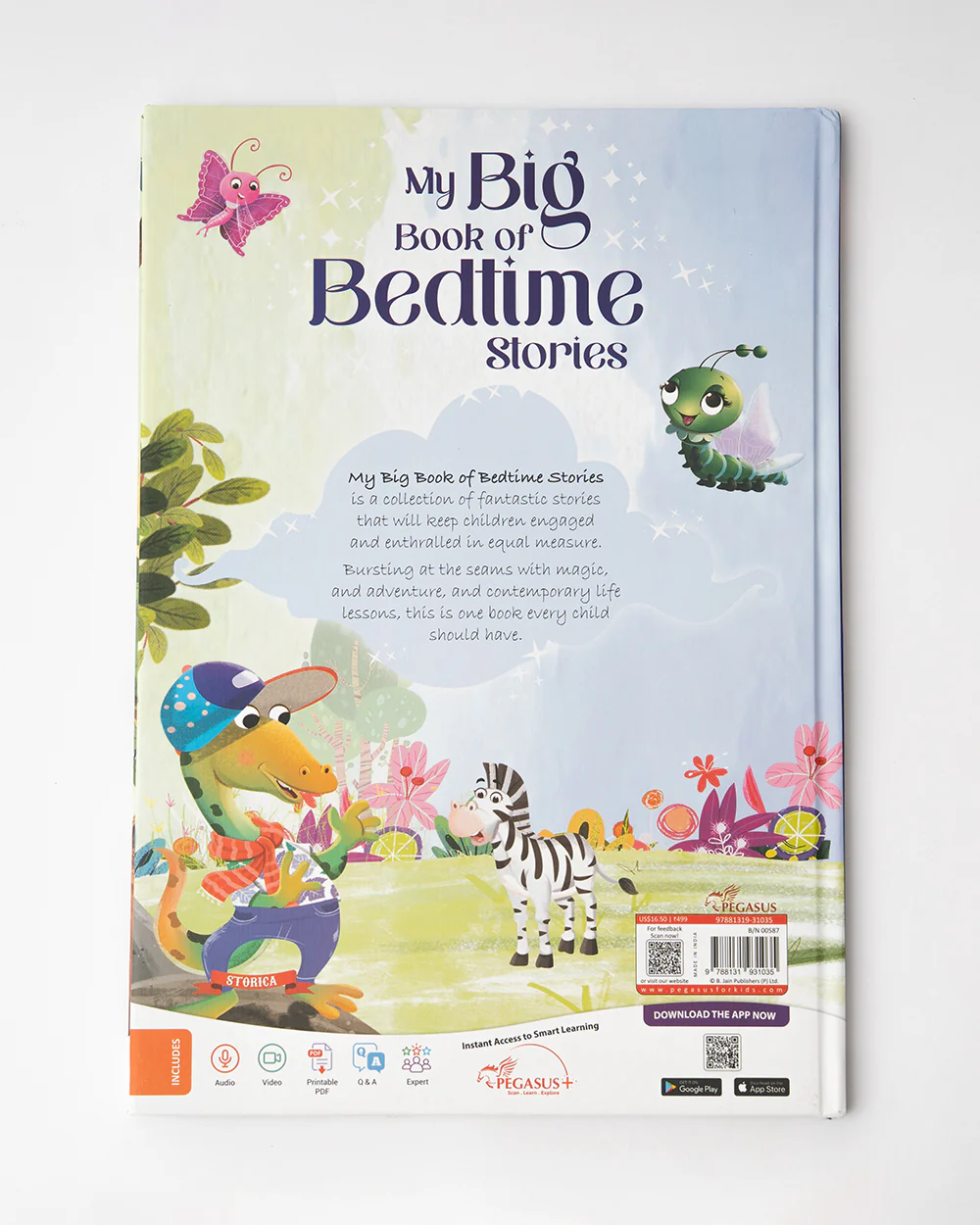 Pegasus Bedtime Book of Fairy Tales-24 Illustrated Pages With Multiple Engaging Stories-Learning & Educational Toys-24M+ - Image 2