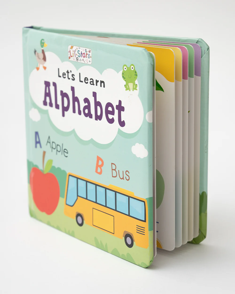 Pegasus Let's Learn Alphabet Book-12 Interactive Colorful Pages-Develops Visual Recognition-Learning & Educational Toys-12M+ - Image 5