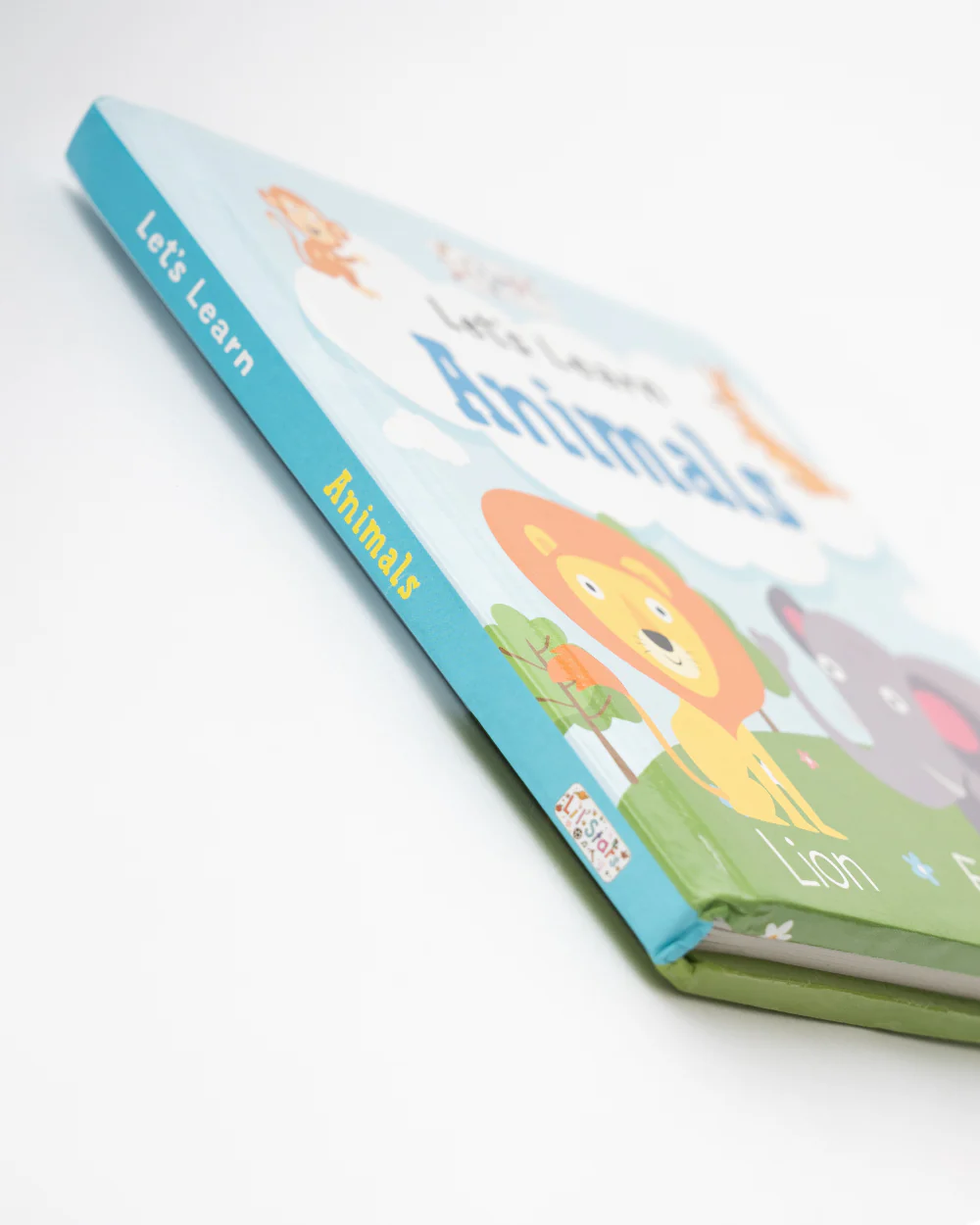 Pegasus Let's Learn Animals Book-12 Interactive Colorful Pages-Develops Visual Recognition-Learning & Educational Toys-12M+ - Image 3