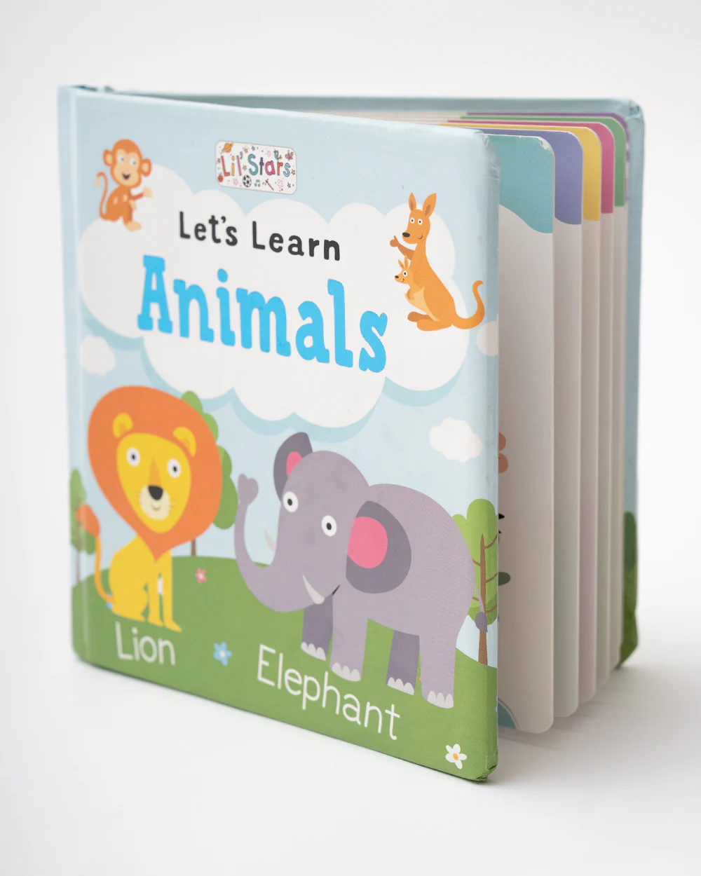 Pegasus Let's Learn Animals Book-12 Interactive Colorful Pages-Develops Visual Recognition-Learning & Educational Toys-12M+ - Image 4