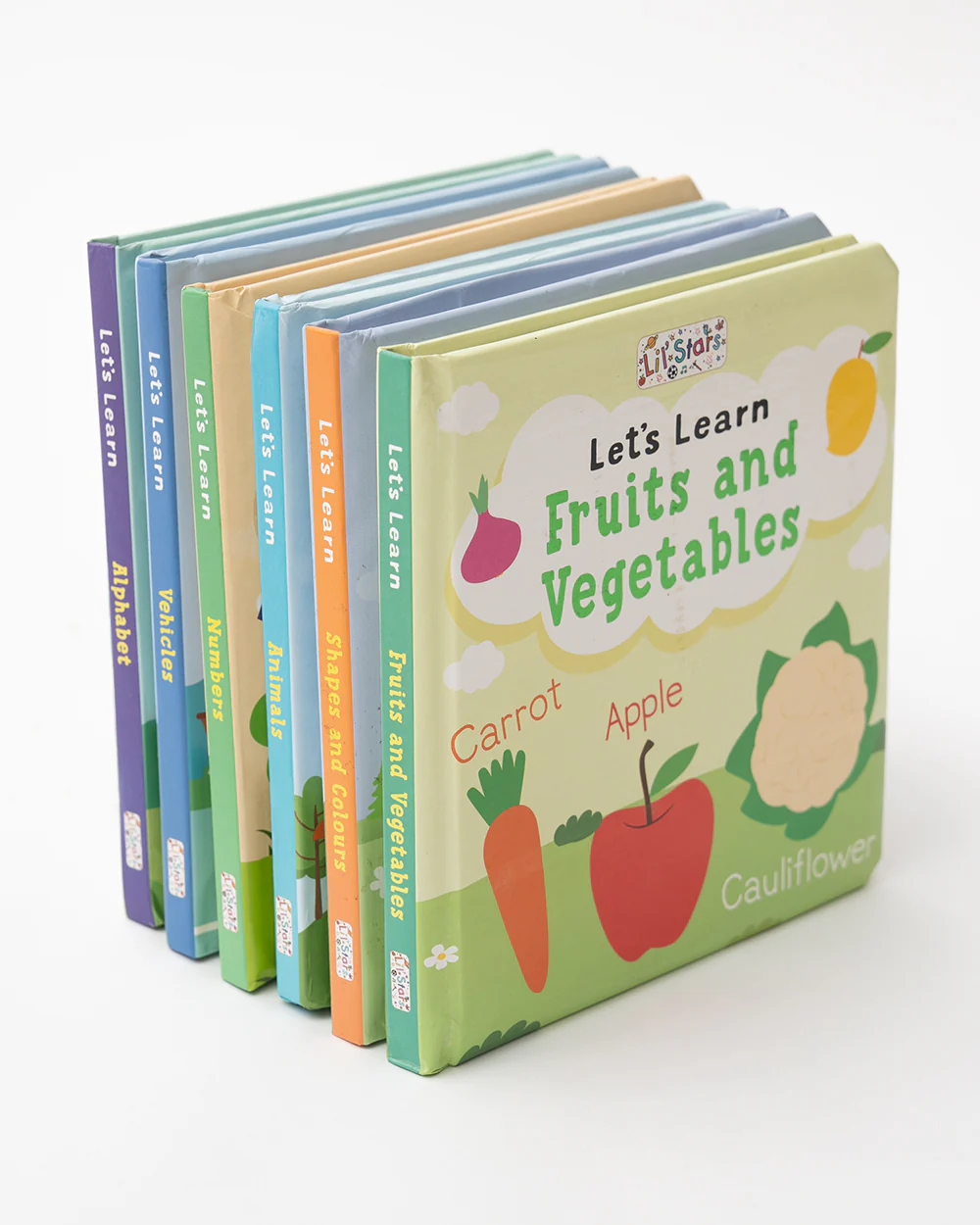Pegasus Let's Learn Fruits & Vegetable Book-12 Interactive Colorful Pages-Develops Visual Recognition-Learning & Educational Toys-12M+ - Image 3