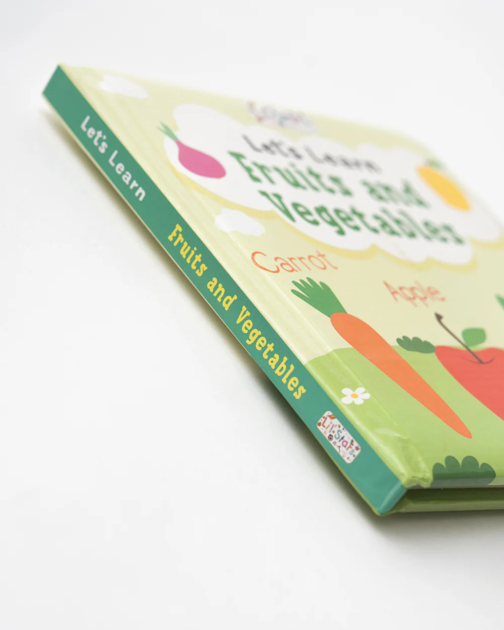 Pegasus Let's Learn Fruits & Vegetable Book-12 Interactive Colorful Pages-Develops Visual Recognition-Learning & Educational Toys-12M+ - Image 4