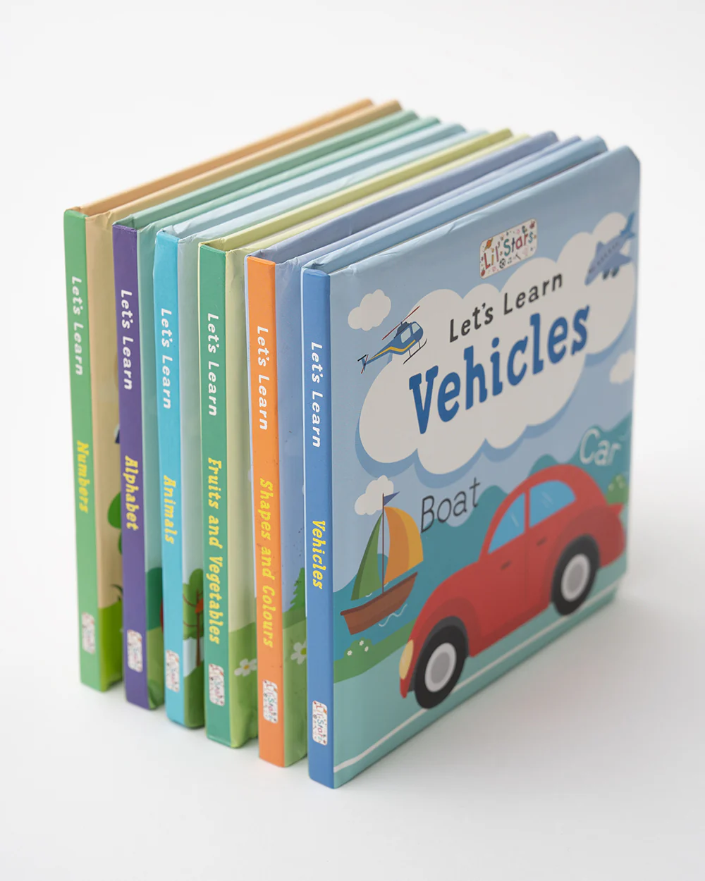 Pegasus Let's Learn Vehicles Book-12 Interactive Colorful Pages-Develops Visual Recognition-Learning & Educational Toys-12M+ - Image 5