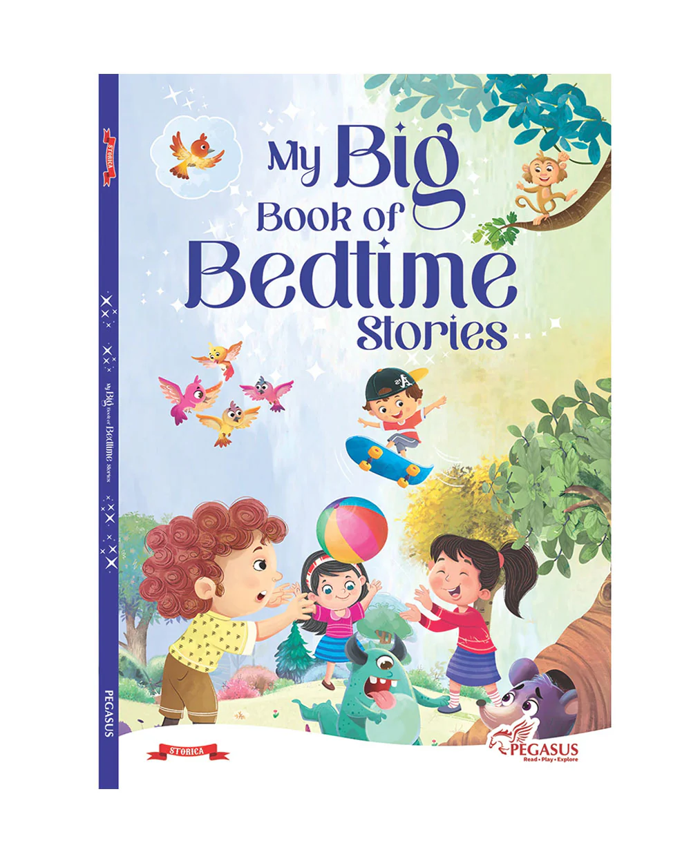 Pegasus My Big Book of Bedtime Stories-96 Pages of Illustrated Tales-Learning & Educational Toys-24M+