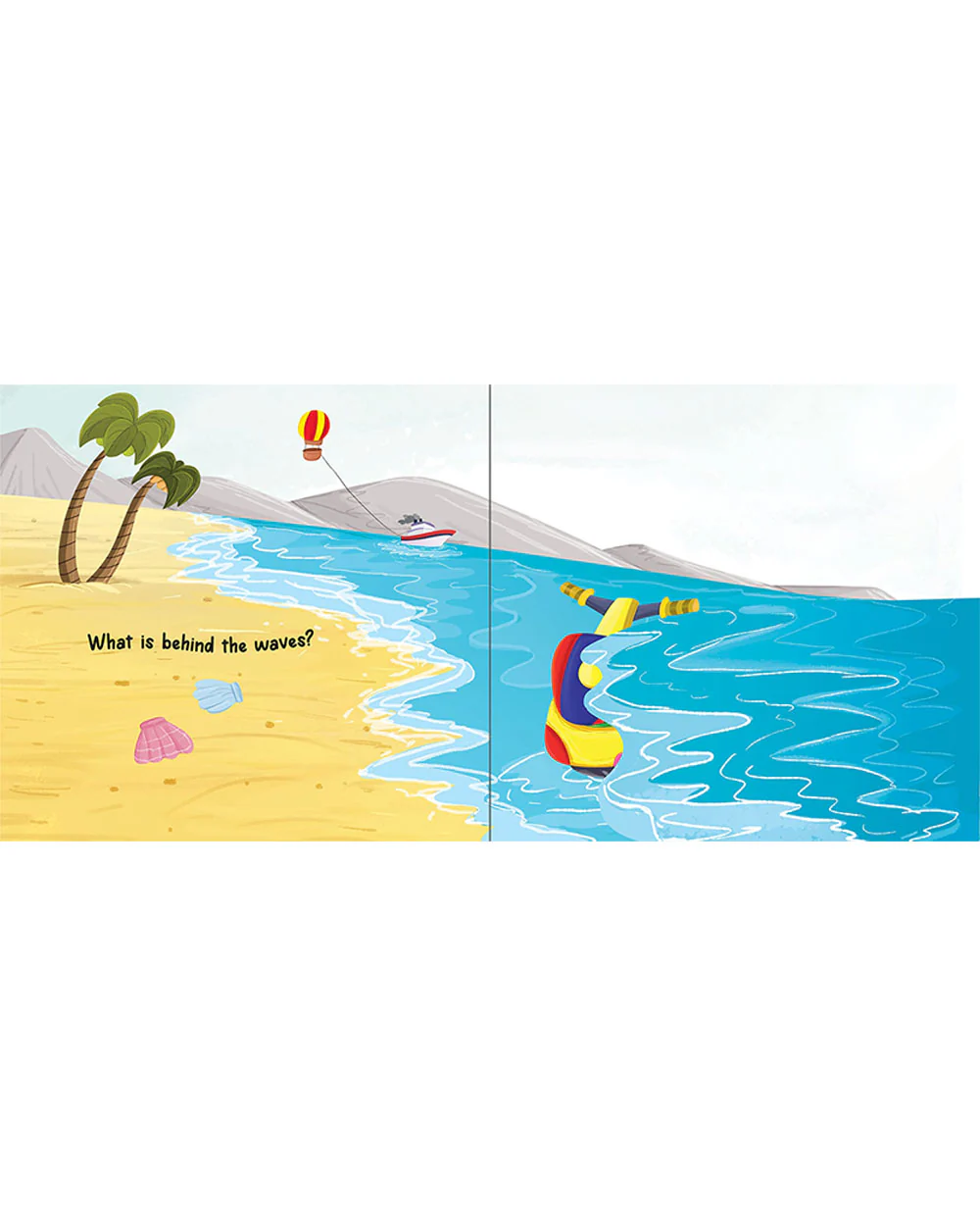 Pegasus Peekaboo Lift The Flap Book-On The Beach-14 Interactive Pages-Develops Visual Recognition-Learning & Educational Toys-24M+ - Image 4