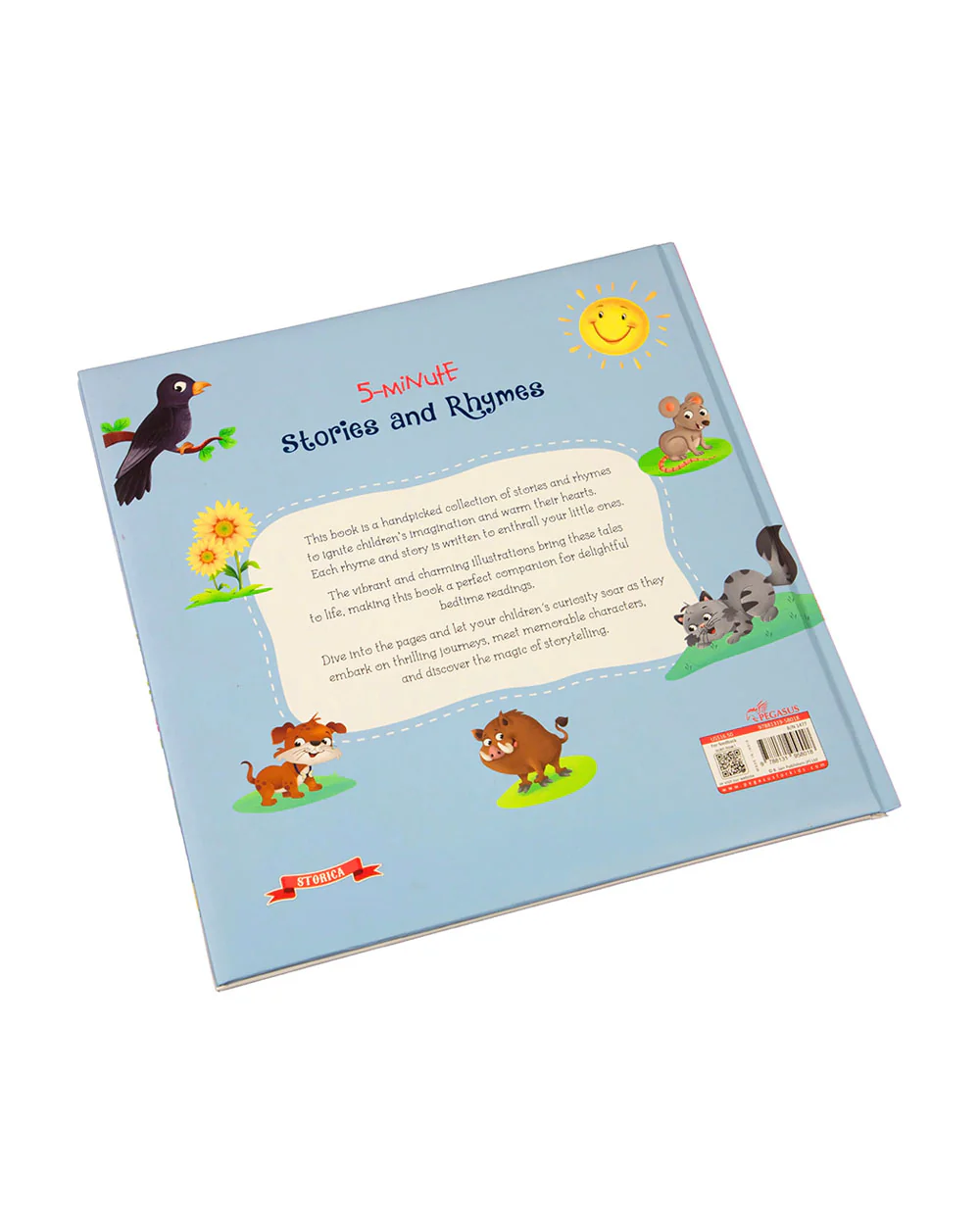 Pegasus Stories And Rhymes-5 Minute Story Book-72 Pages of Illustrated Moral Tales-Learning & Educational Toys-36M+ - Image 3