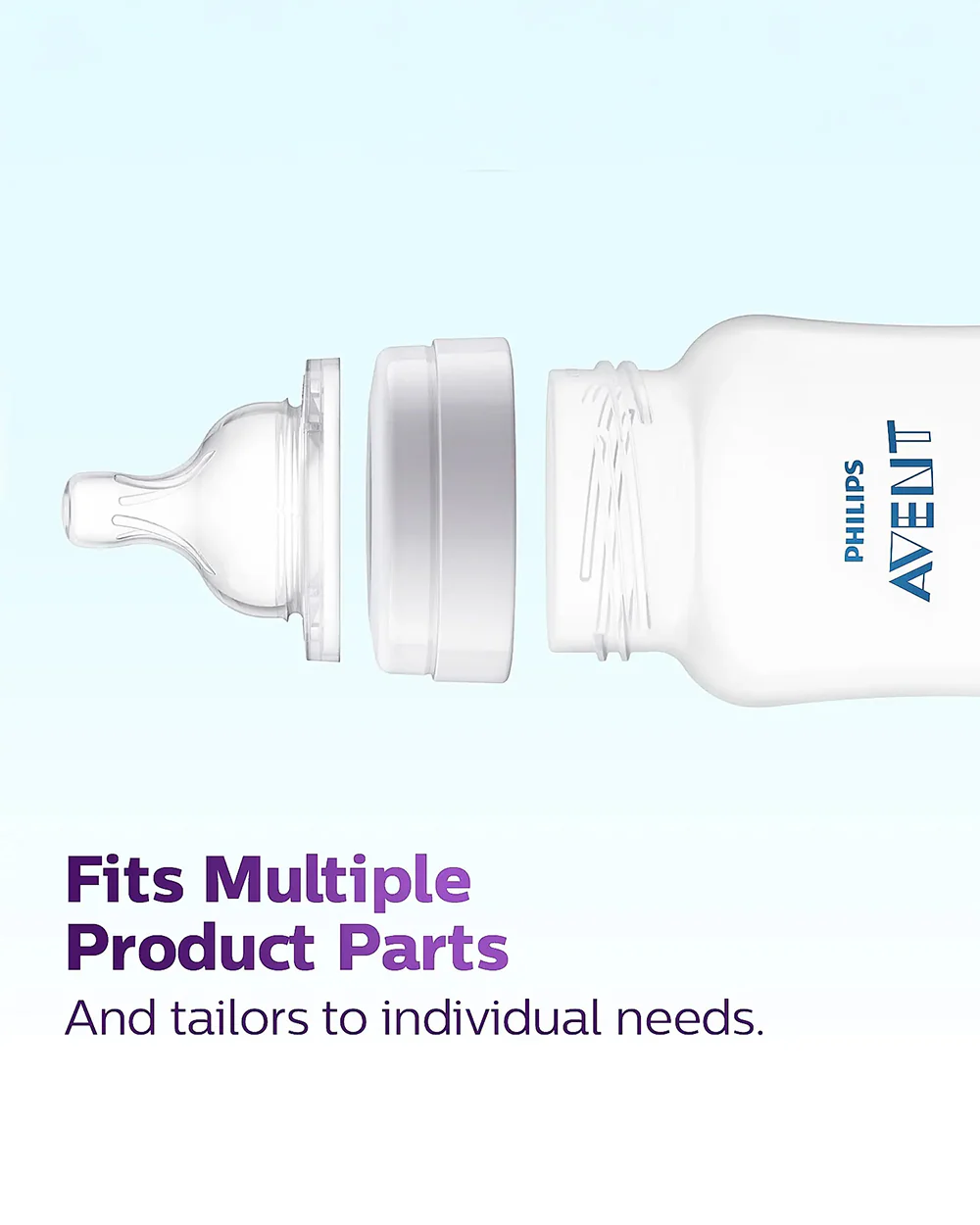 Philips Avent Anti Colic Teat-BPA Free-Flow 3 (3M+)-Pack of 2-Feeding Bottle Teat & Nipple - Image 6