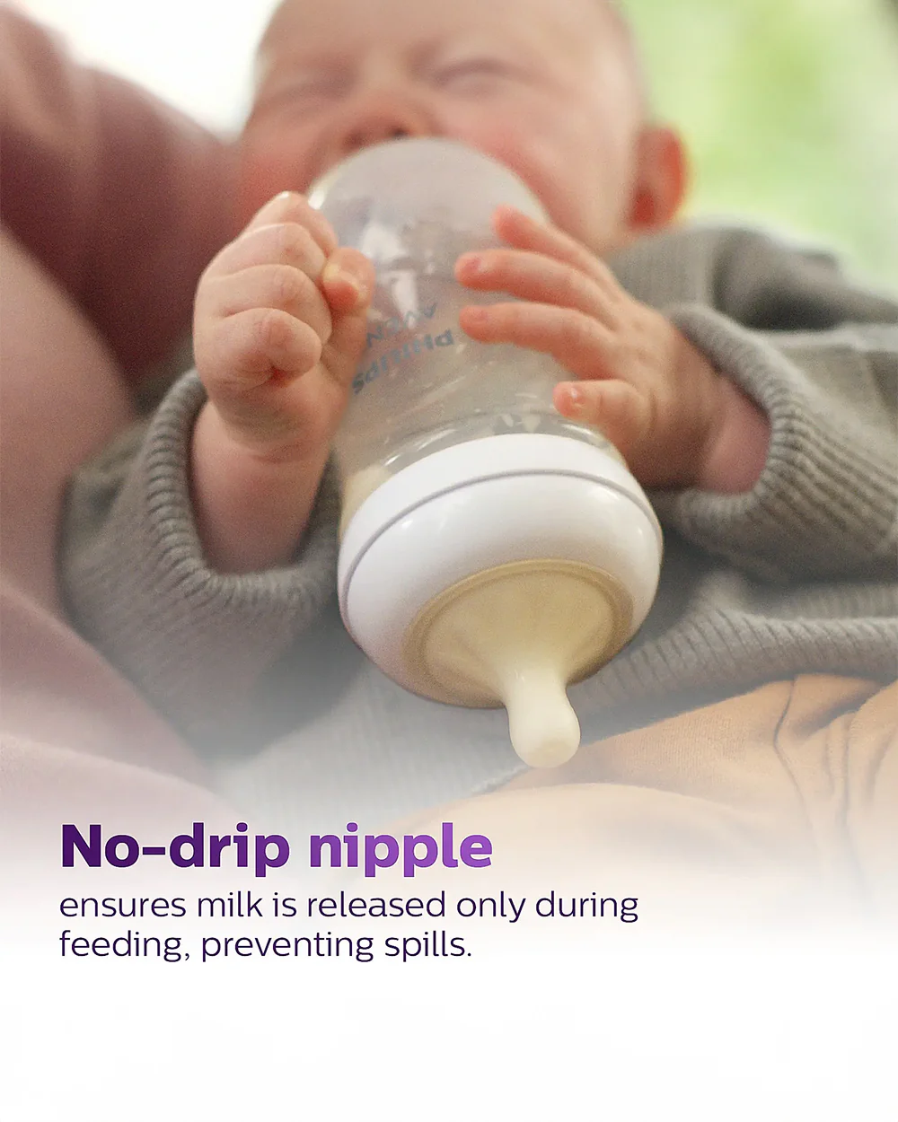 Philips Avent Natural Response Feeding Bottle-Anti Colic-260 ml-With Flow 3 Nipple-Giraffe-1M+ - Image 3