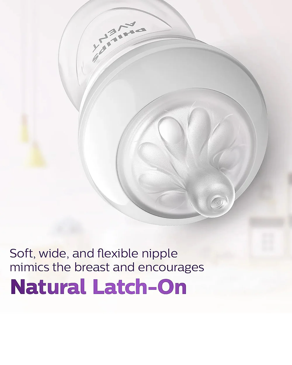 Philips Natural Response Feeding Bottle Nipple-Flow 4 (3M+)-Pack of 2-Feeding Bottle Teat - Image 7