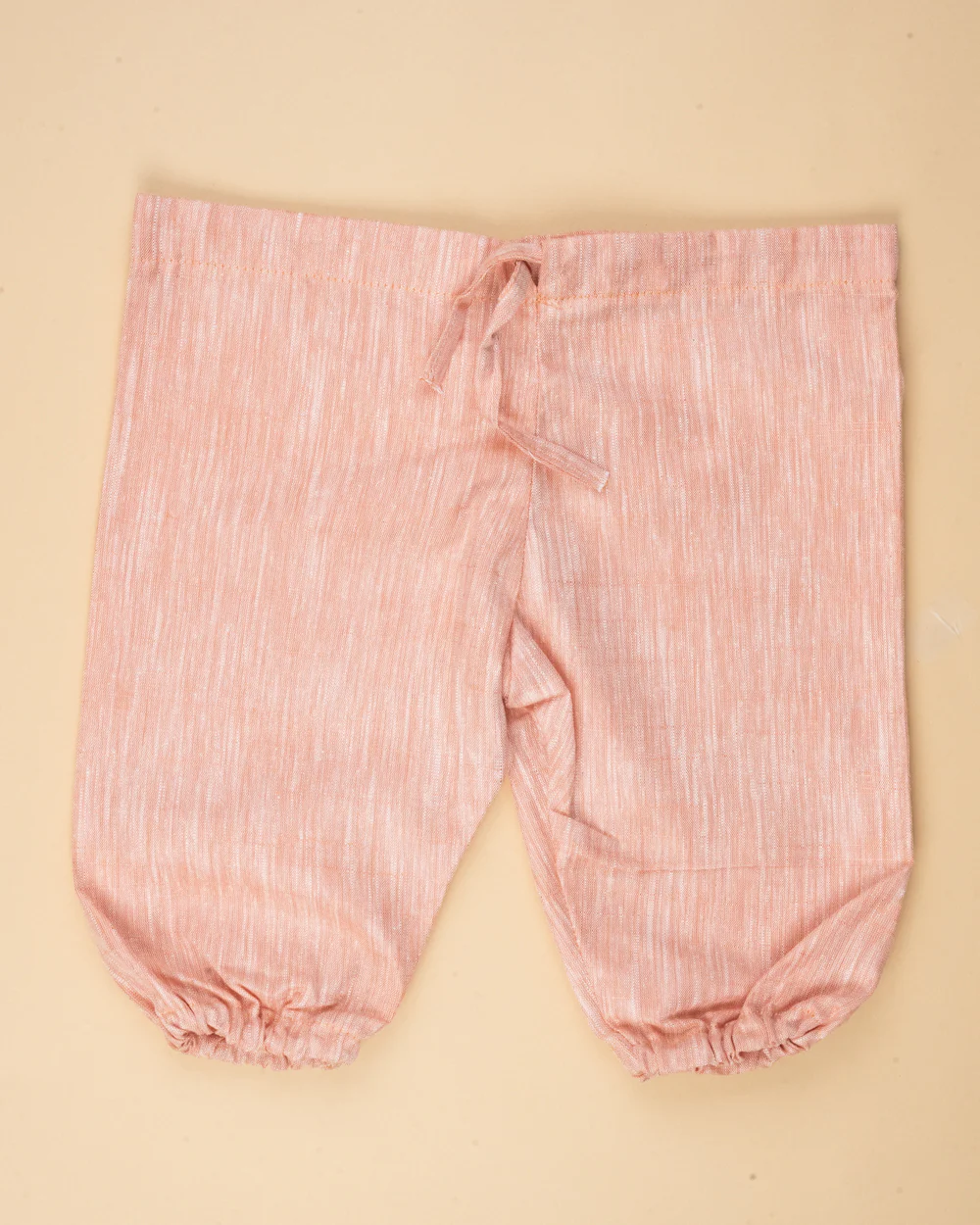 Picksparrow Peach Pants-Solid-Cotton-For Infants