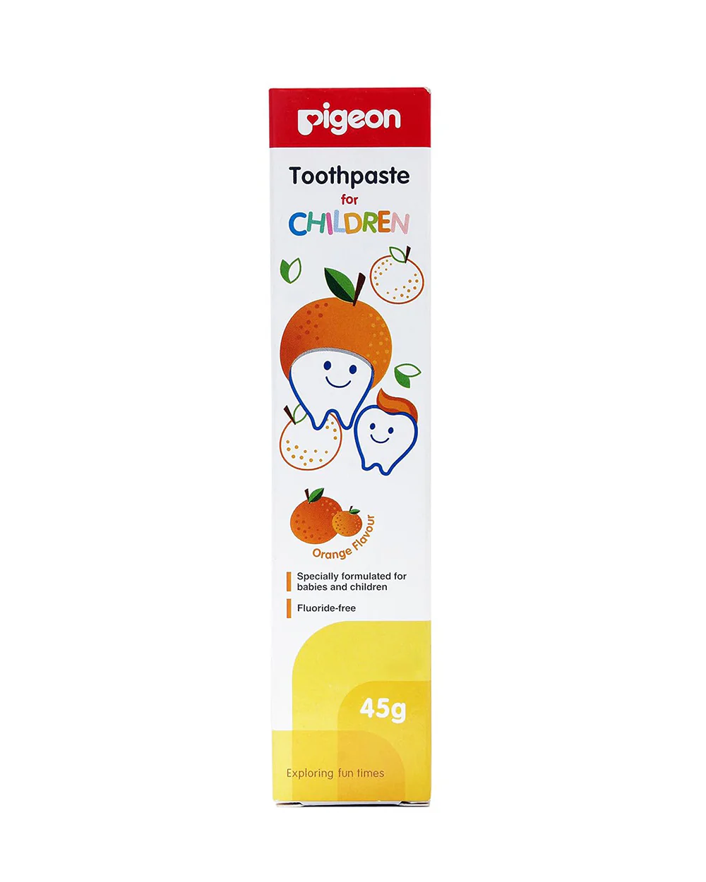 Pigeon Baby Toothpaste Orange Flavour - Image 3