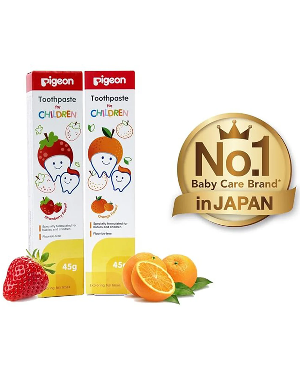 Pigeon Baby Toothpaste Strawberry Flavour - Image 5