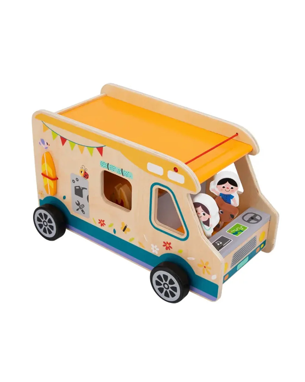 Playbox Little Camper-Enhances Motor Skills & Role Play-Vehicle Toy-9M+ - Image 5