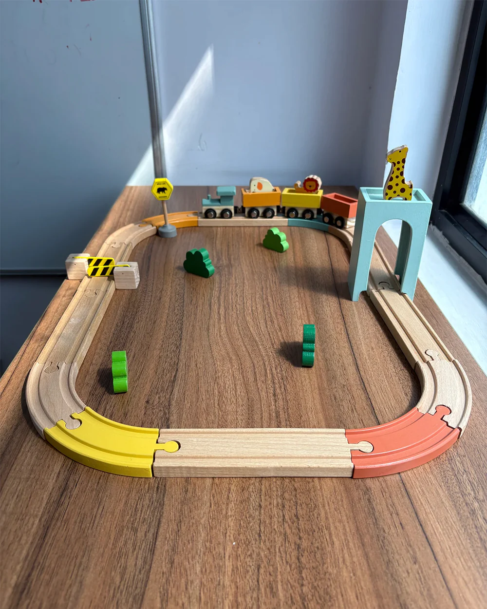 Playbox Wild Track Train Set-Pretend & Play Toy-3 Animal Adorable Buddies-Encourages Imaginative Play-12M+ - Image 3