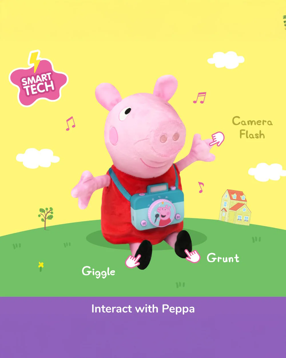 Playshifu Smart Peppa Pig-Musical Toy-300+ Peppa Pig Adventures-Bluetooth Connectivity-Develops Creativity-36M+ - Image 11