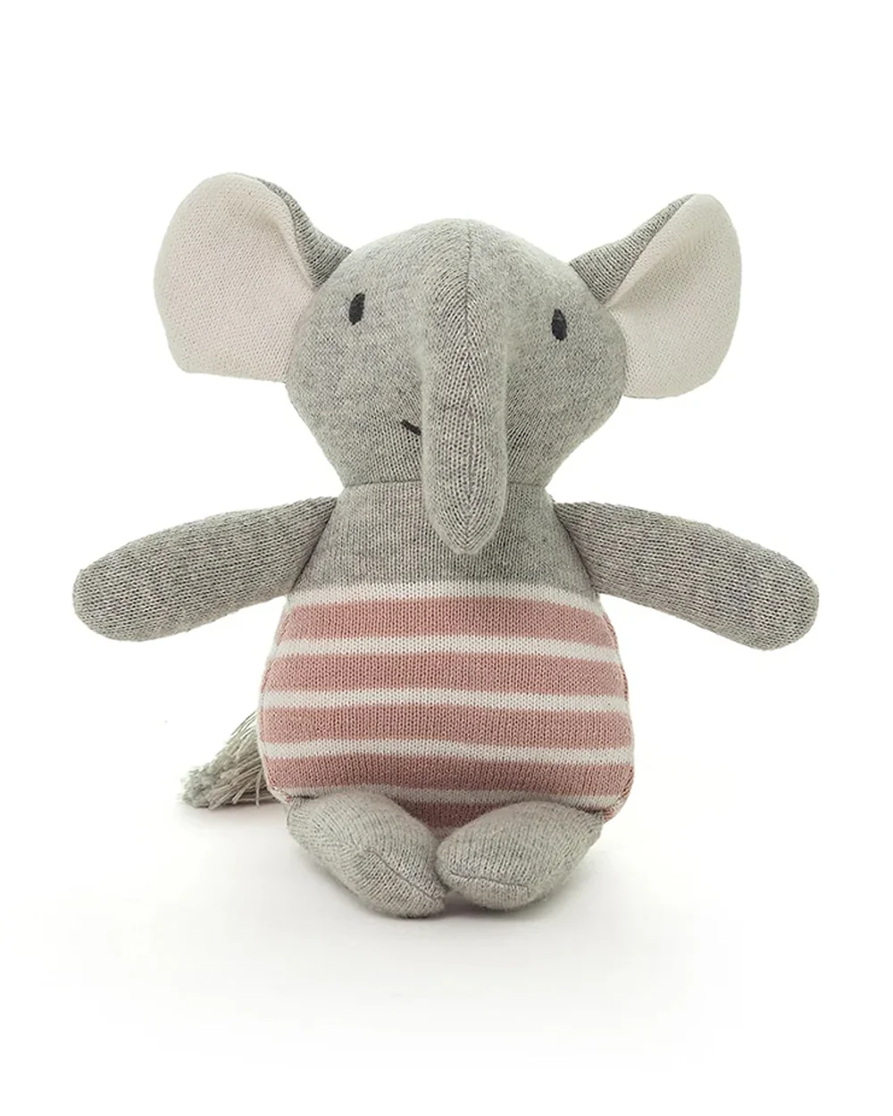 Pluchi Cute as a Button Gift Bundle-With Blanket & Toy Elephant-Pack of 2-Gift For Baby Shower & Baby Birthday-Pink - Image 6