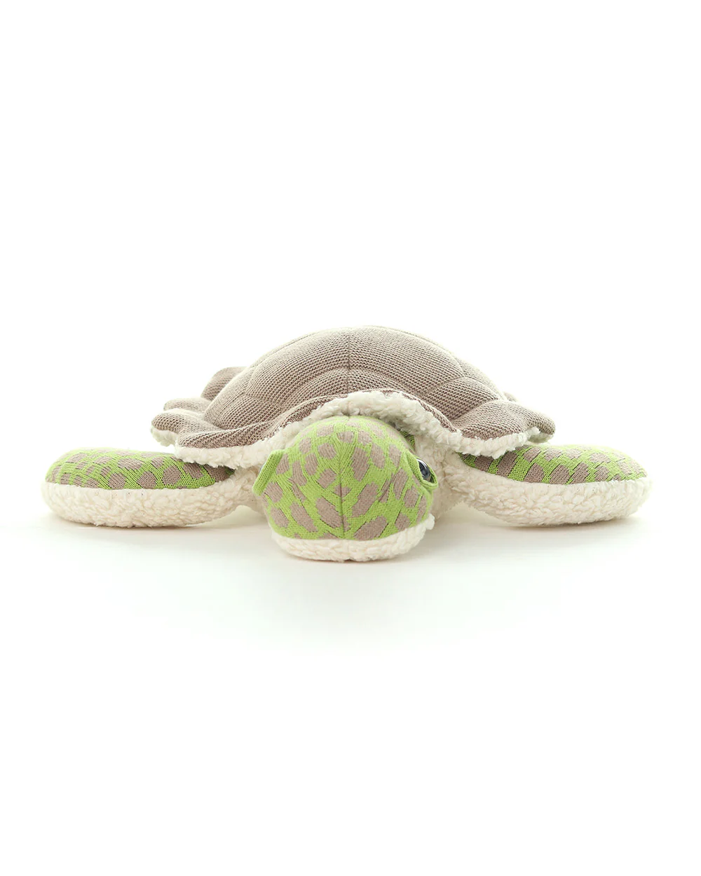 Pluchi Dove Beige Shelly Tortoise-Promotes Tactile Stimulation-Easily Washable-Knitted Soft Toy-Plush Cuddly Toy For Newborn - Image 4
