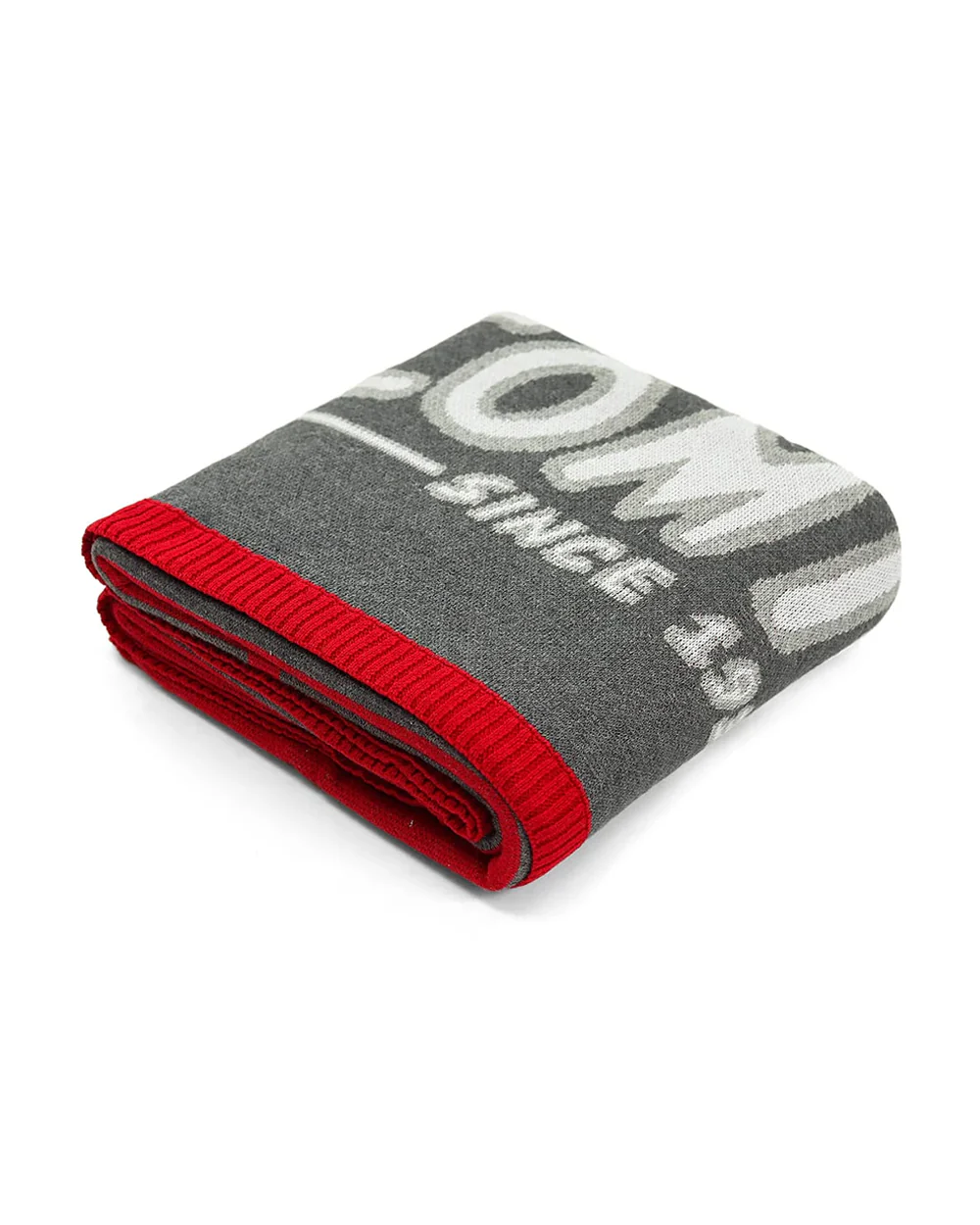 Pluchi Marvel Cosmics Knitted Baby Blanket-100% Cotton-All Seasons AC Blanket-Grey & Red-For Toddlers - Image 7