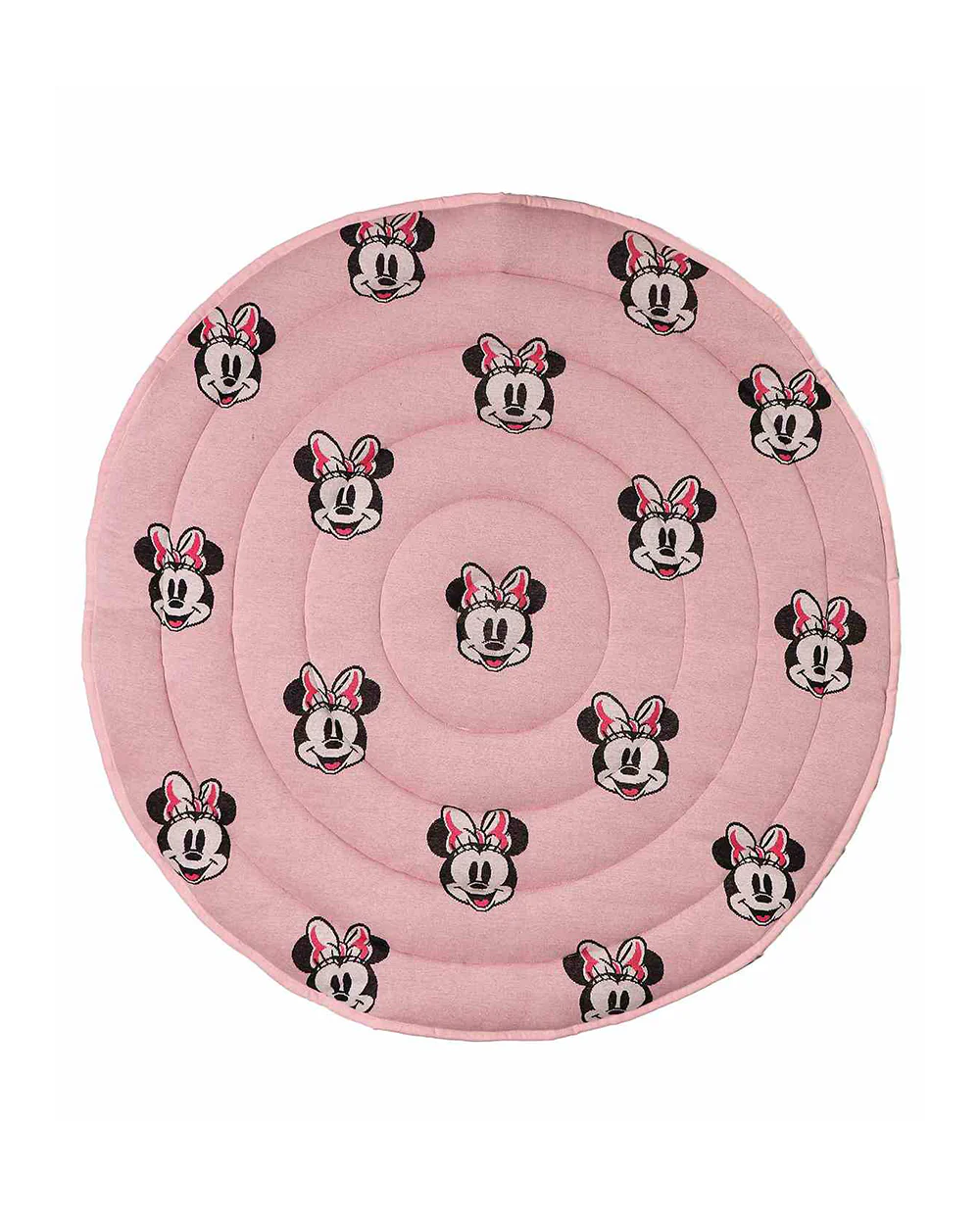 Pluchi Minnie Lover Disney Cotton Knitted Quilted Playmat for Babies-Anti Skid & Soft-0M+