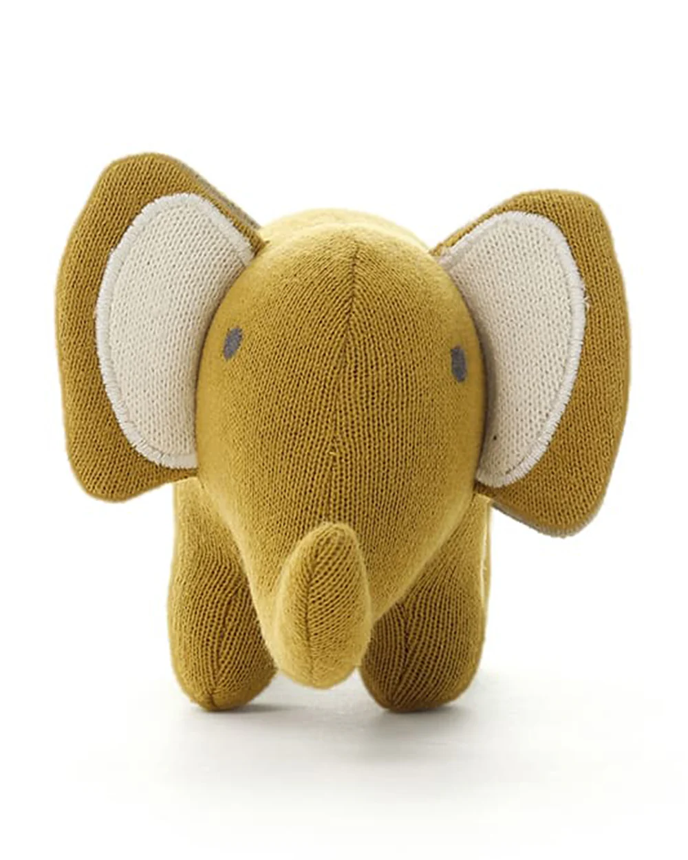 Pluchi Rifle Green Harris The Elephant-Promotes Tactile Stimulation-Easily Washable-Knitted Soft Toy-Plush Cuddly Toy For Newborn - Image 4