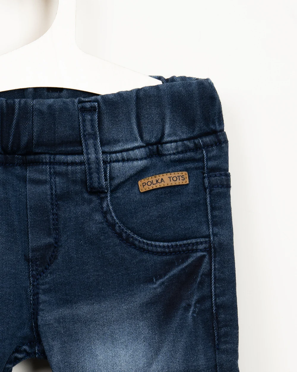 Polka Tots Blue Jeans-Dude-Denim-For Infants - Image 8