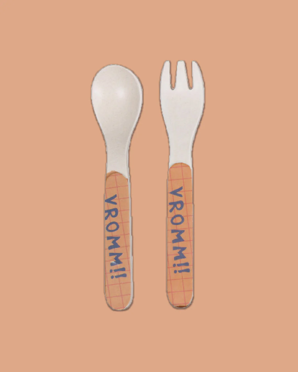 Polka Tots Eco-Friendly Bamboo Fiber Meal Set-Truck-Set of 5-For Feeding Infants - Image 6