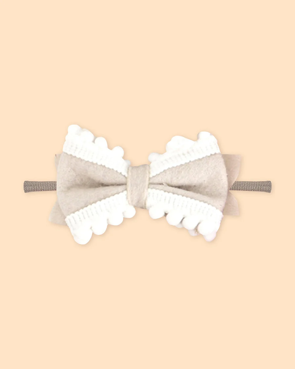 Polka Tots Multidesign Headband Set-Solid-Cotton-Pack of 10-For Infants - Image 3