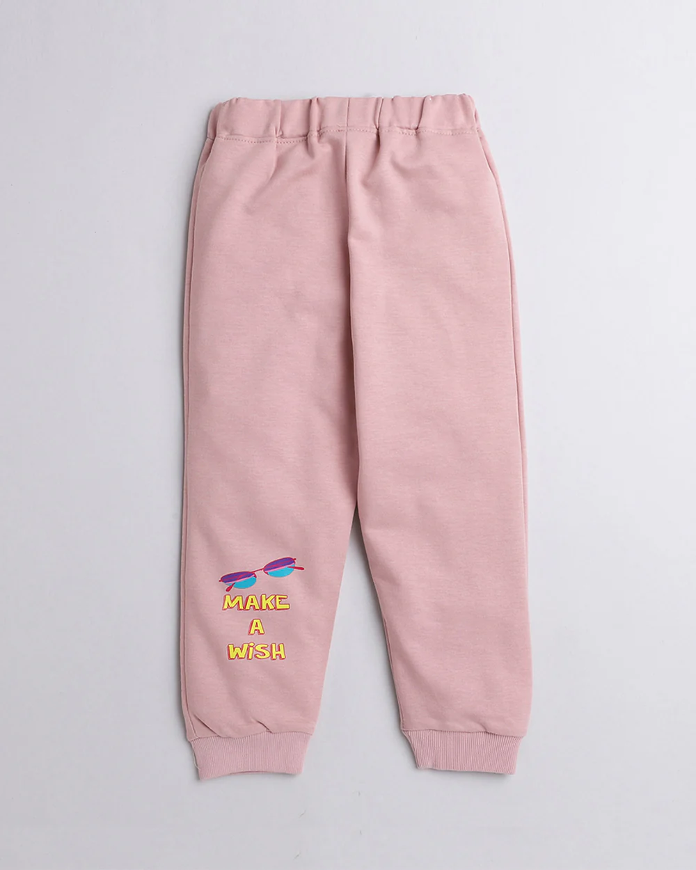 Polka Tots Pink Lounge Set-Animal Printed-Cotton-For Infants - Image 4