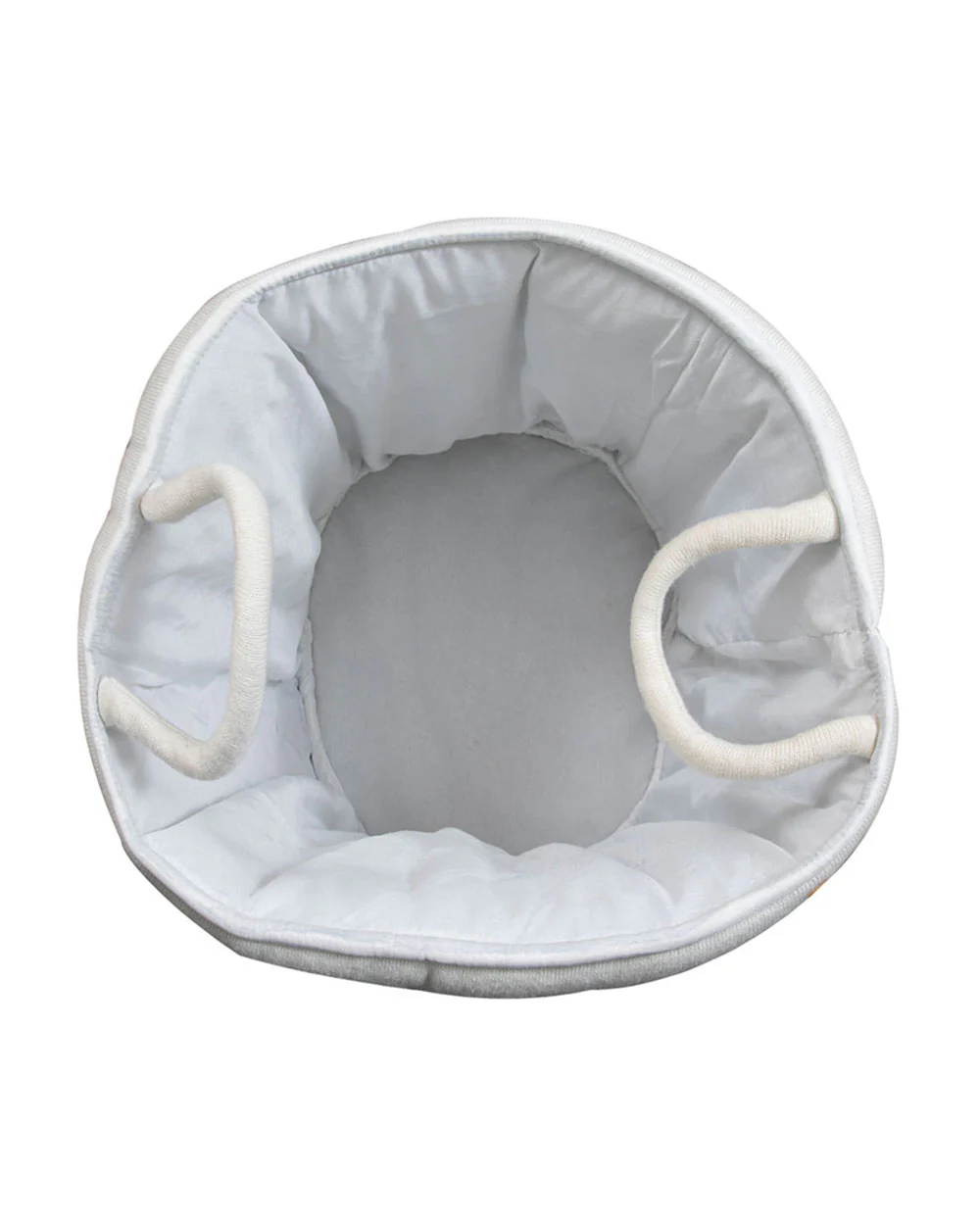 Pomme Storage Basket-For Clothes & Toys-With Handles-100% Cotton-Dinosaur Family - Image 3