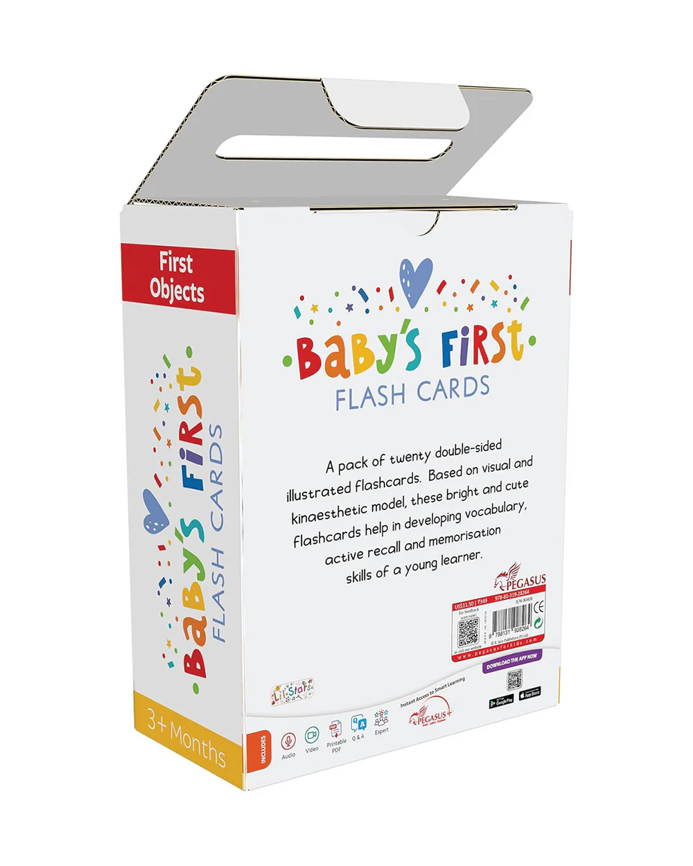 Popcorn Baby's First Flash Cards-First Objects-20 Double Sided Cards-Develops Visual Recognition-Learning & Educational Toys-3M+ - Image 5