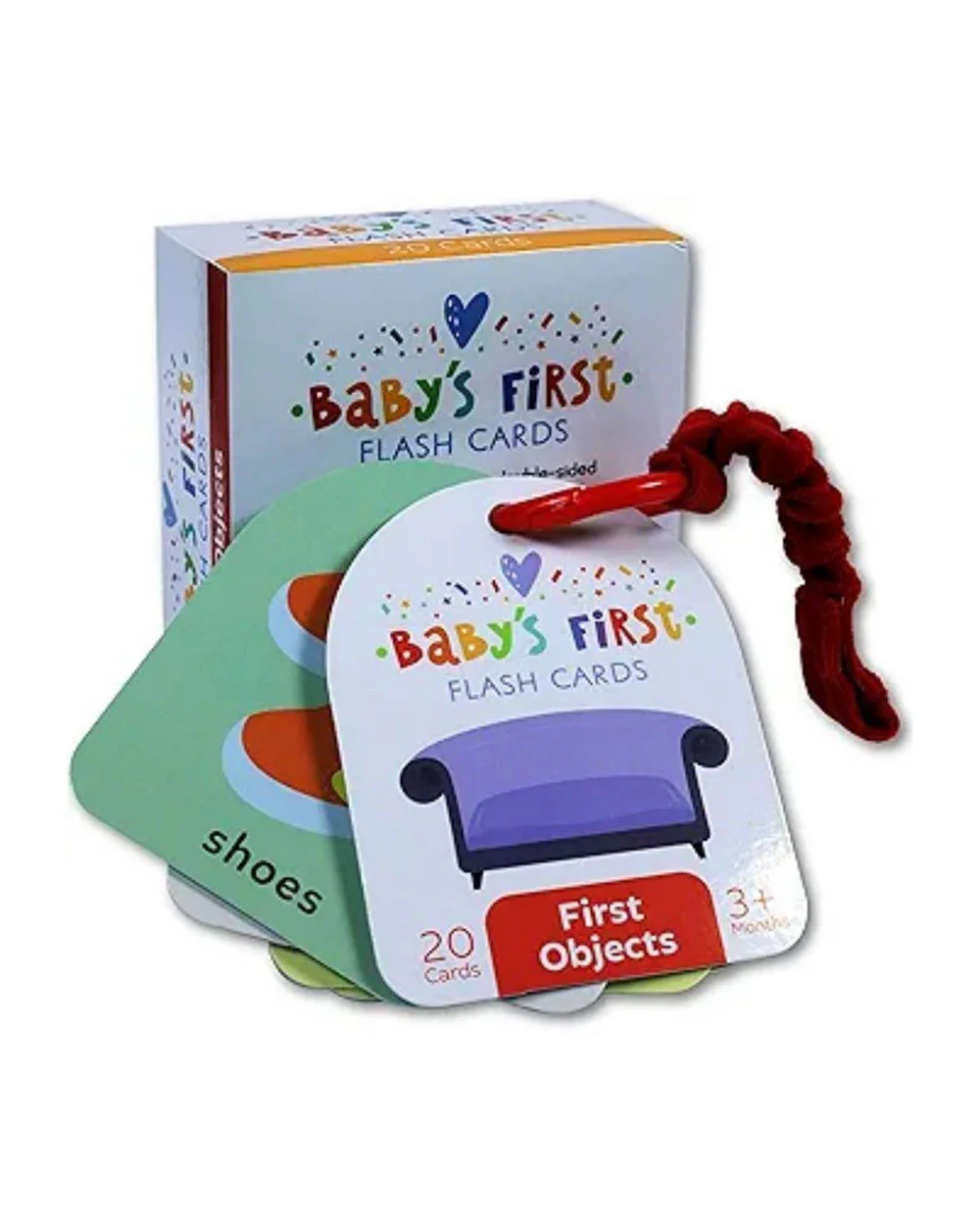 Popcorn Baby's First Flash Cards-First Objects-20 Double Sided Cards-Develops Visual Recognition-Learning & Educational Toys-3M+ - Image 9